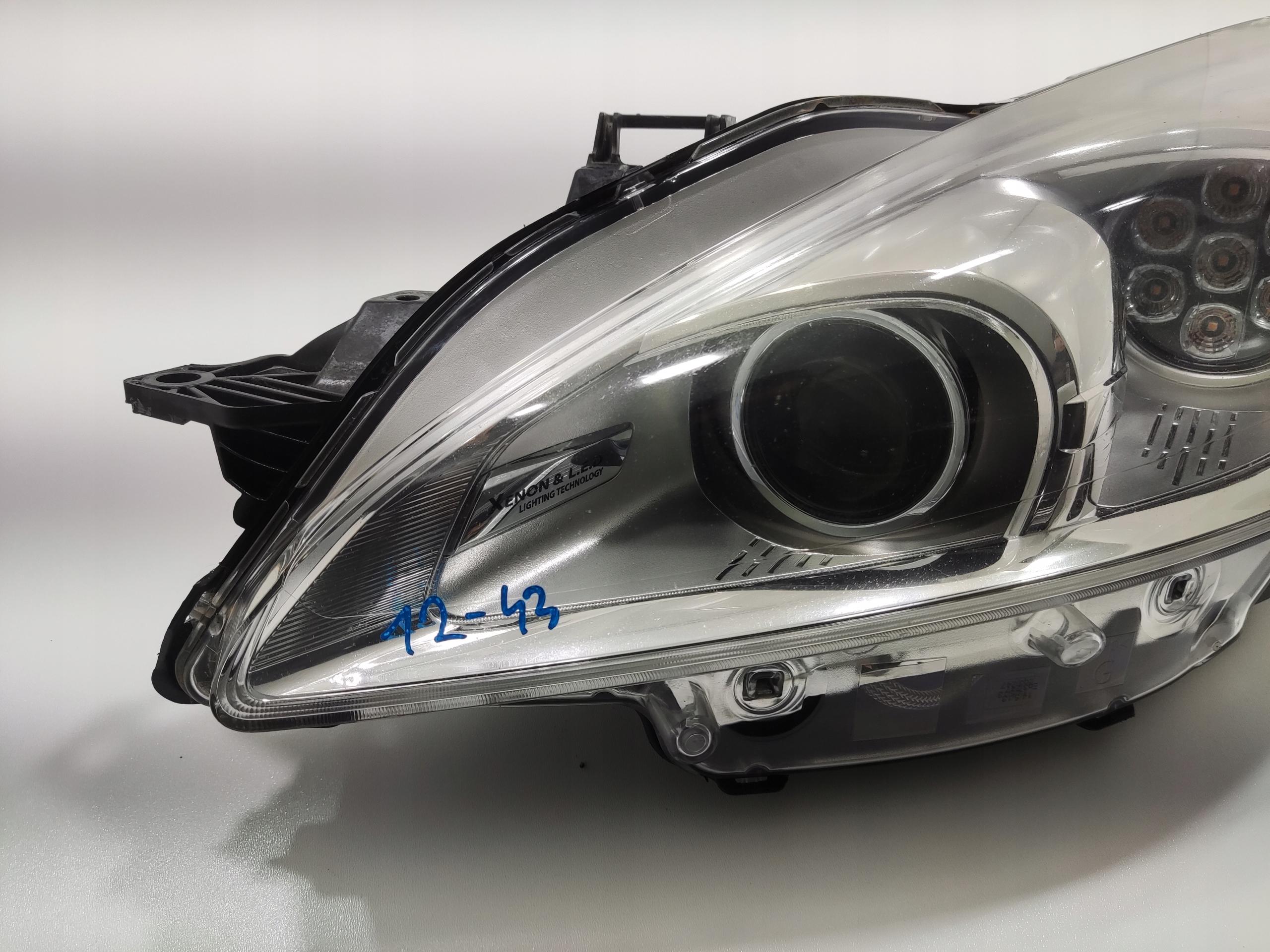 ĽAVÉ PREDNÉ SVETLO XENON LED PEUGEOT 508 I RXH 9676591580 10-14 EUROPA