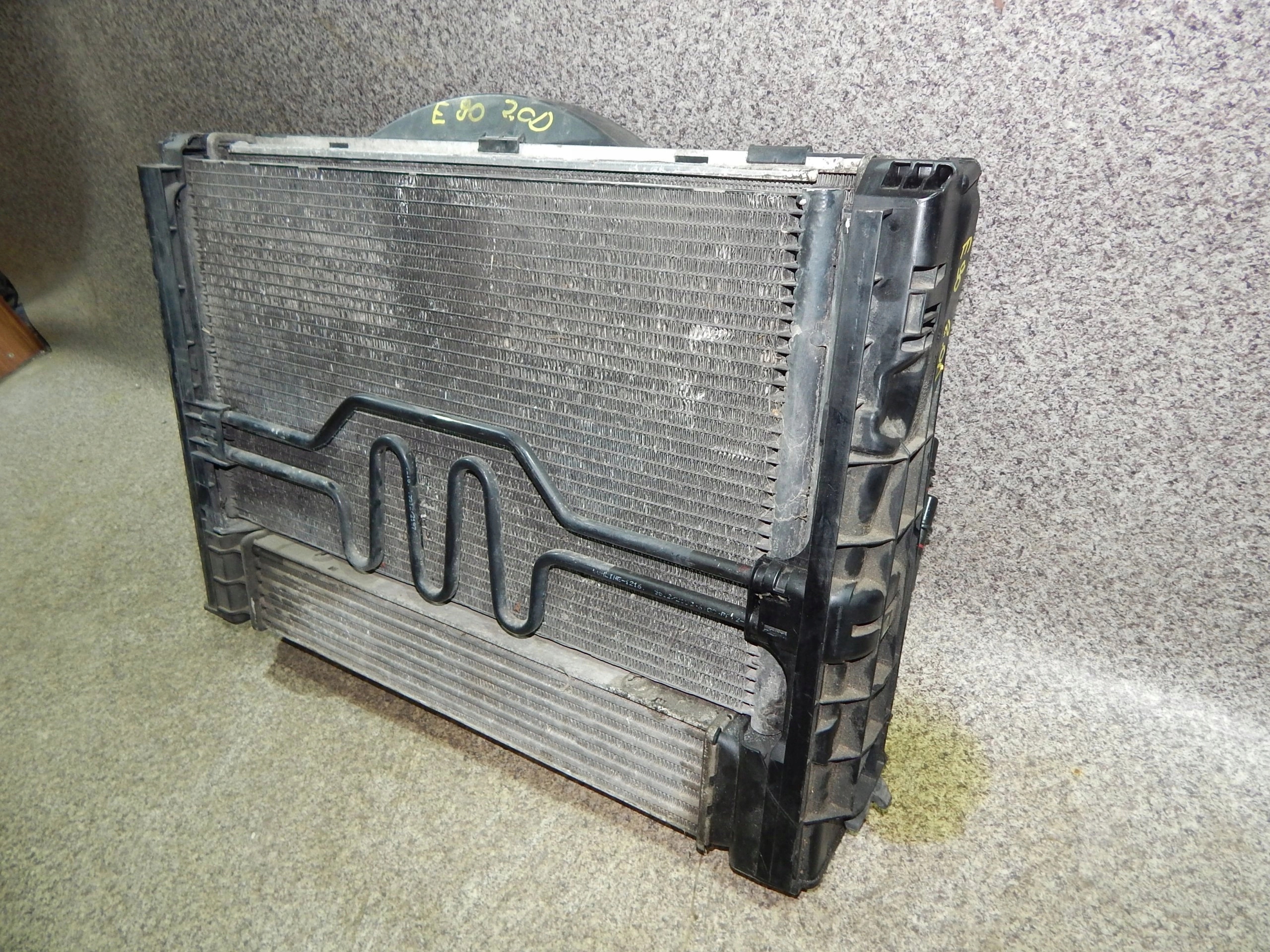 BMW E90 CHLADICE VENTILATOR 2.0d AUTOMAT
