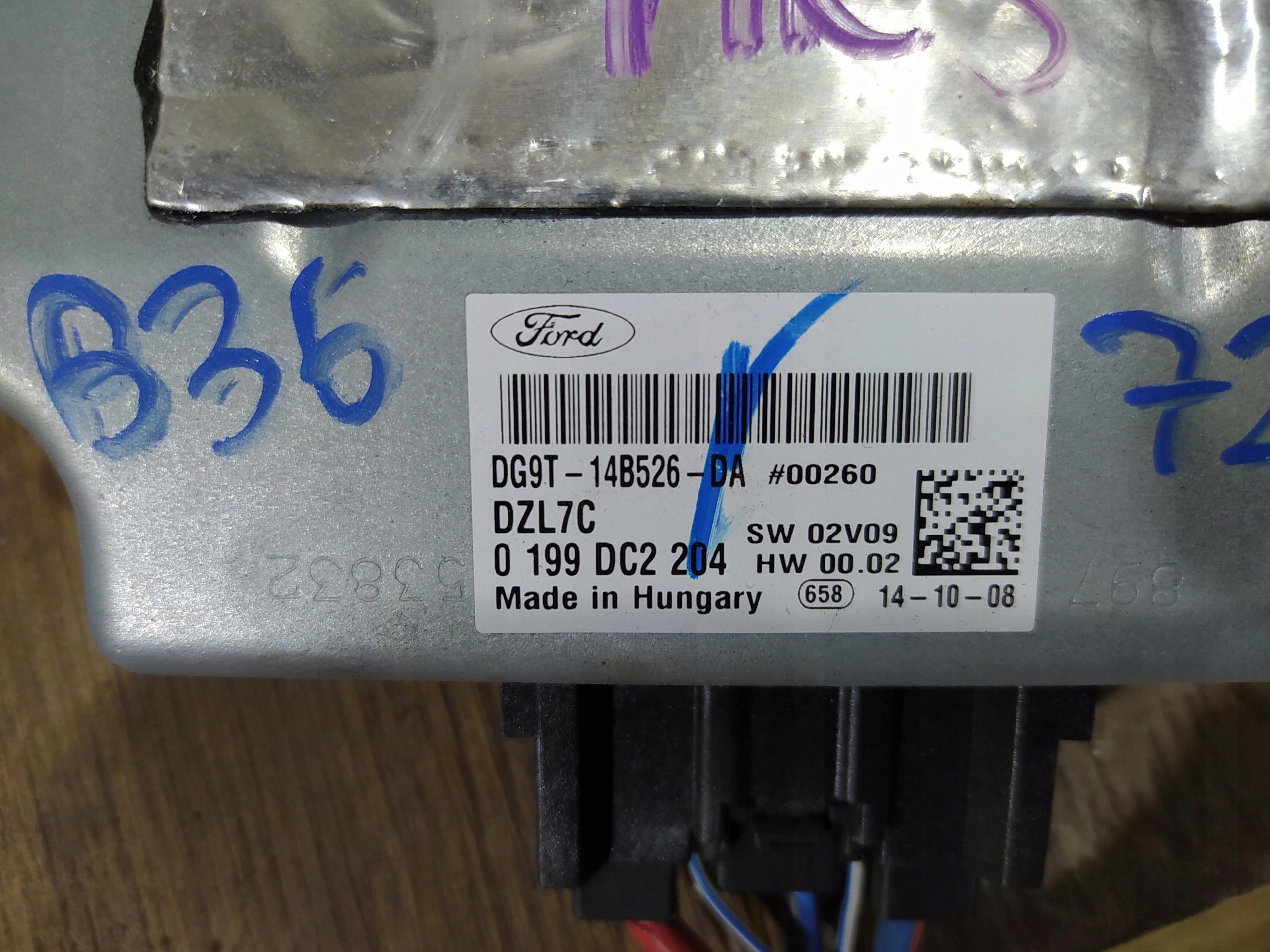 FORD MONDEO MK5 MODUL START STOP dg9t-14b526-da