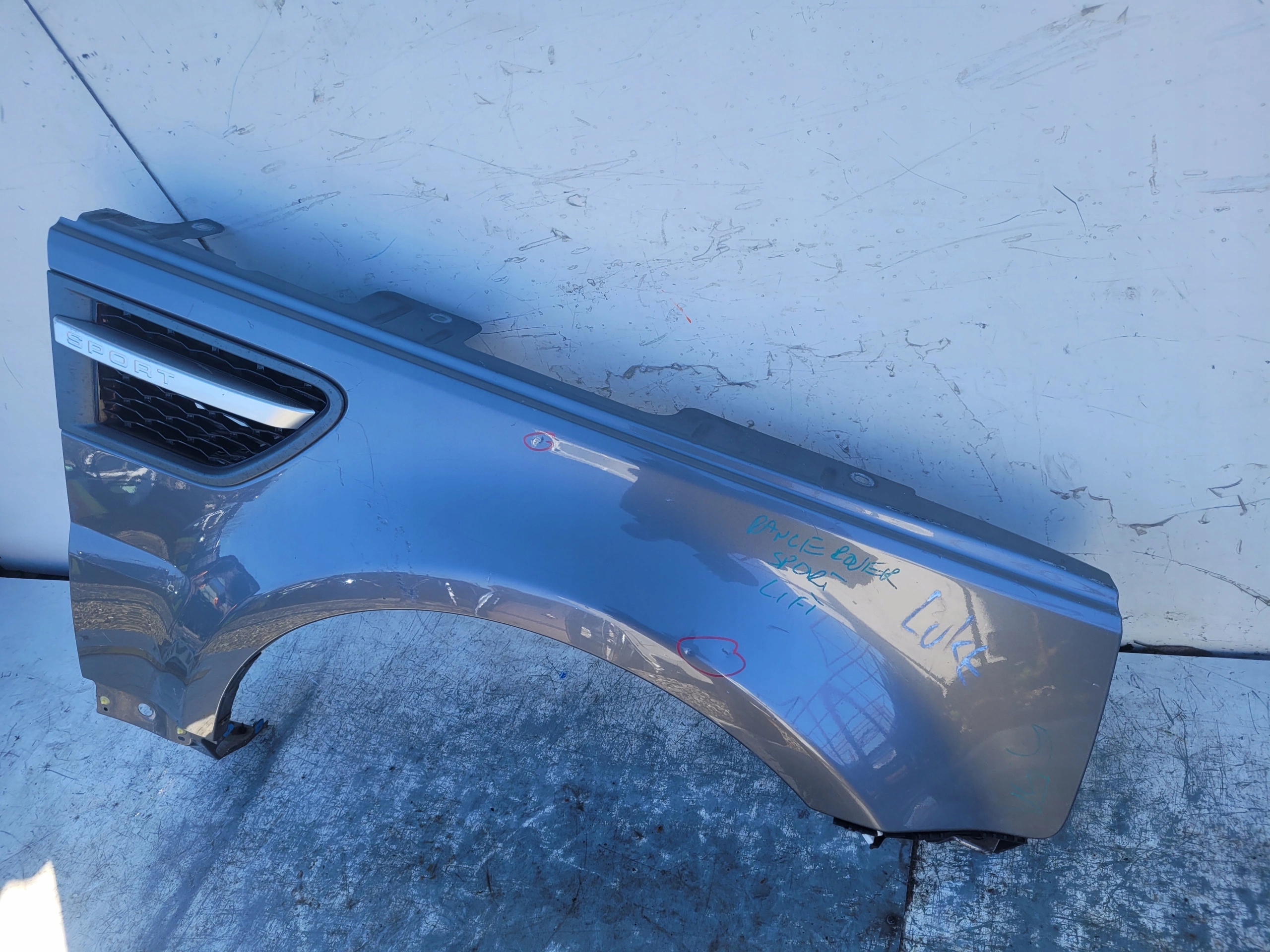 LAND ROVER SPORT LIFT L320 PRAVY PREDNY BLATNIK