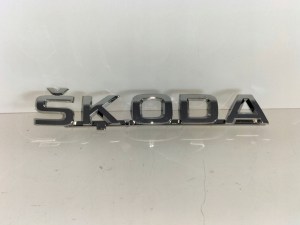 ZNAK EMBLEM LOGO ZADNEJ KAPOTY SKODA ZNAK EMBLEM LOGO ZADNEJ KAPOTY SKODA