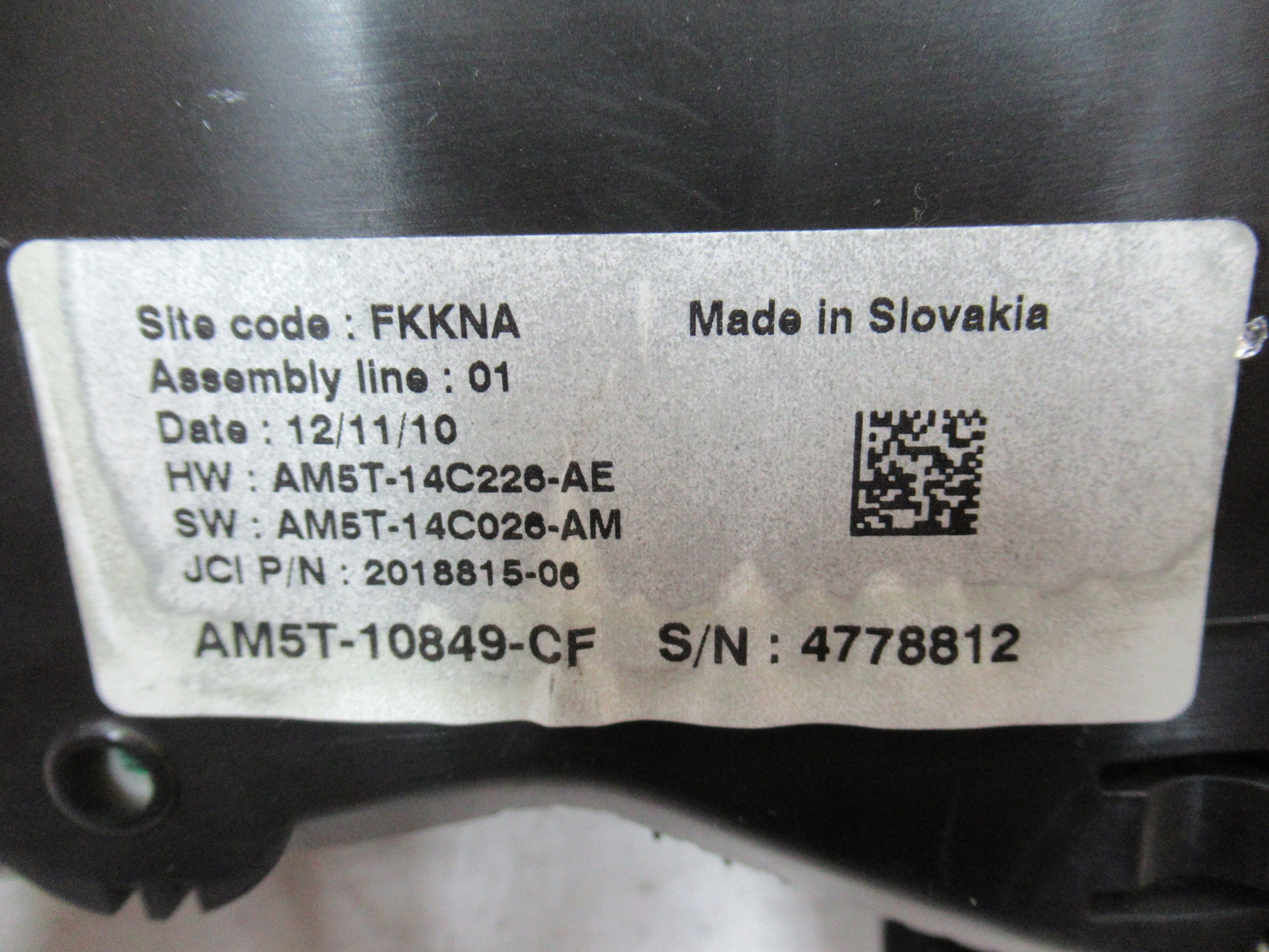 TACHOMETER BUDIKY FORD C-MAX II 1.6 TDCI AM5T-10849-CF