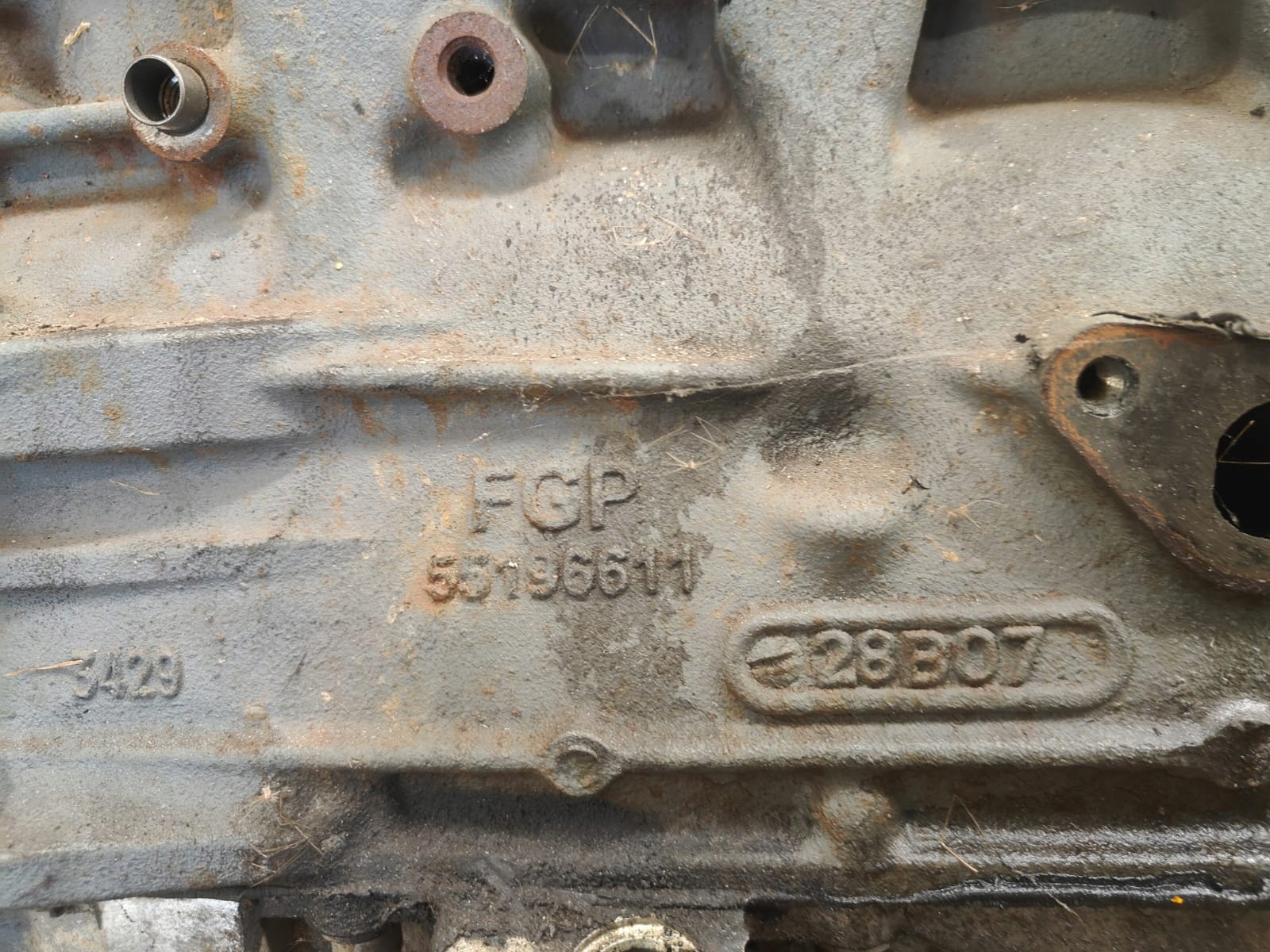 Opel d19aa 1.9 diesel 55196611 opel fiat alfa BLOK MOTORA