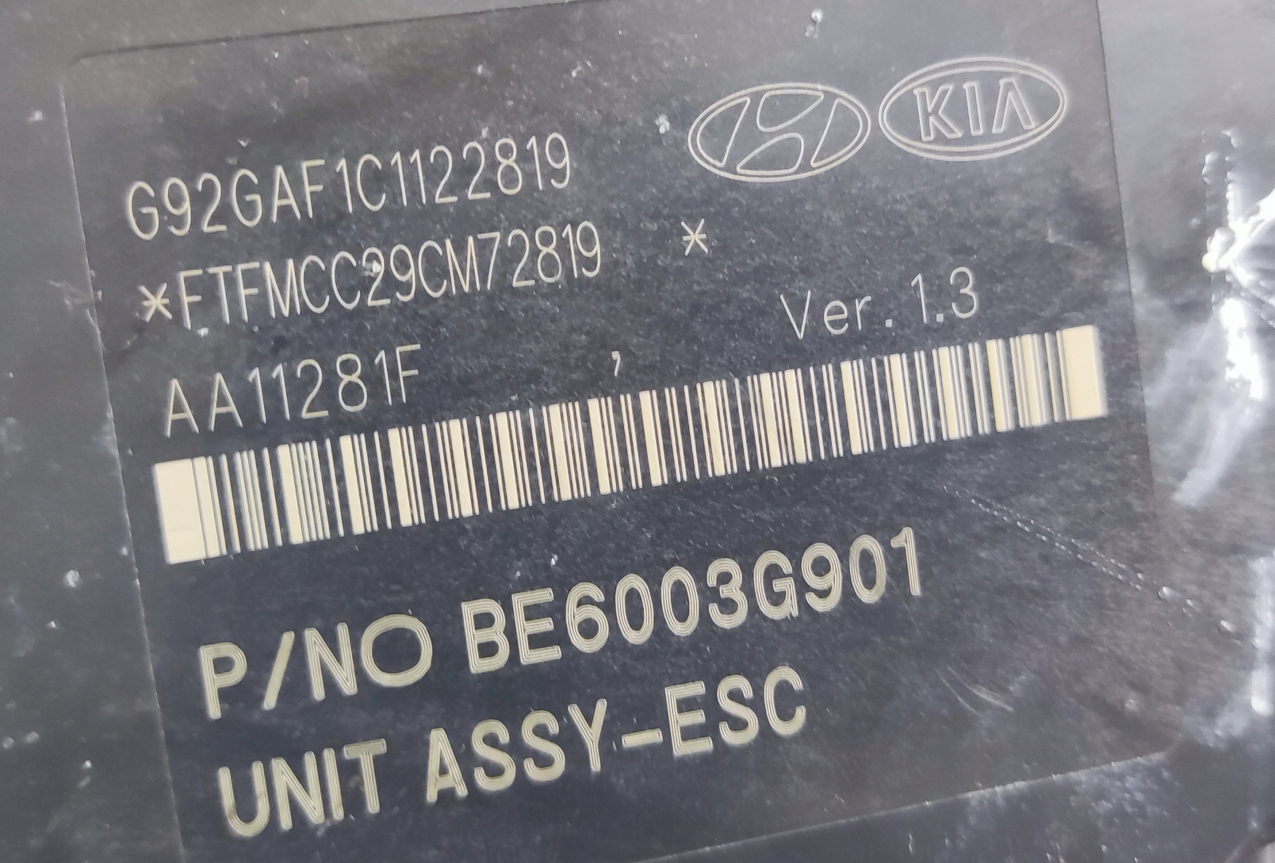 RIADIACA JEDNOTKA KOCKA ABS KIA RIO III 58920-1W500 2011-2017