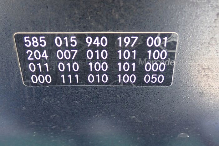 MERCEDES W204 204 C-KLASA 07-10 PREDNÁ KAPOTA