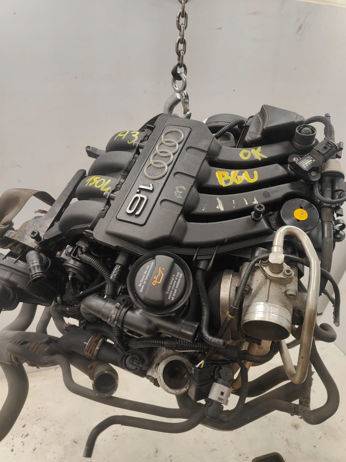 Audi volkswagen 1.6 BENZIN BGU MOTOR V STAVE AKO NA FOTO