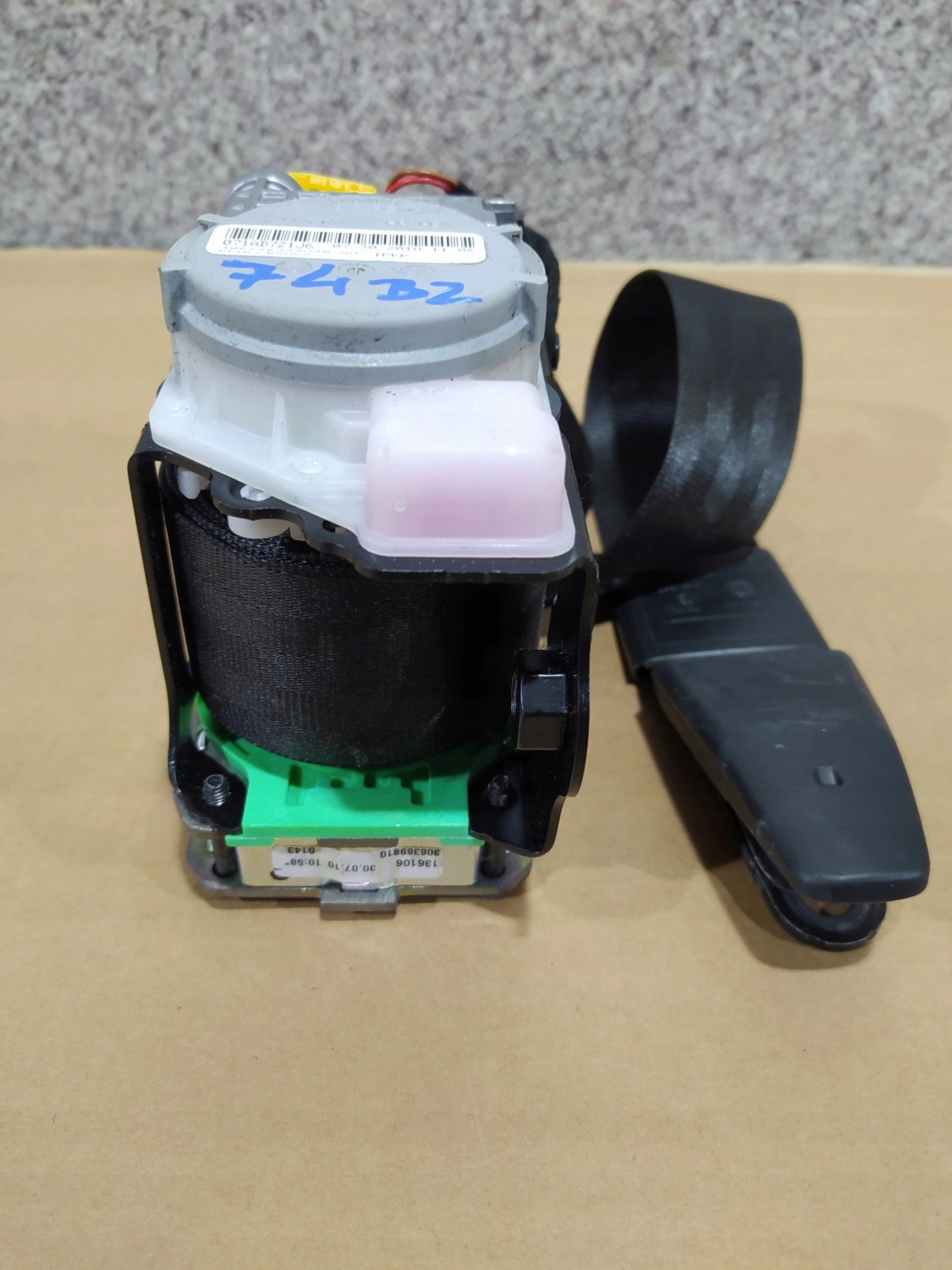 AUDI A4 B8 AIRBAGY BEZPECNOSTNE PASY SENZOR