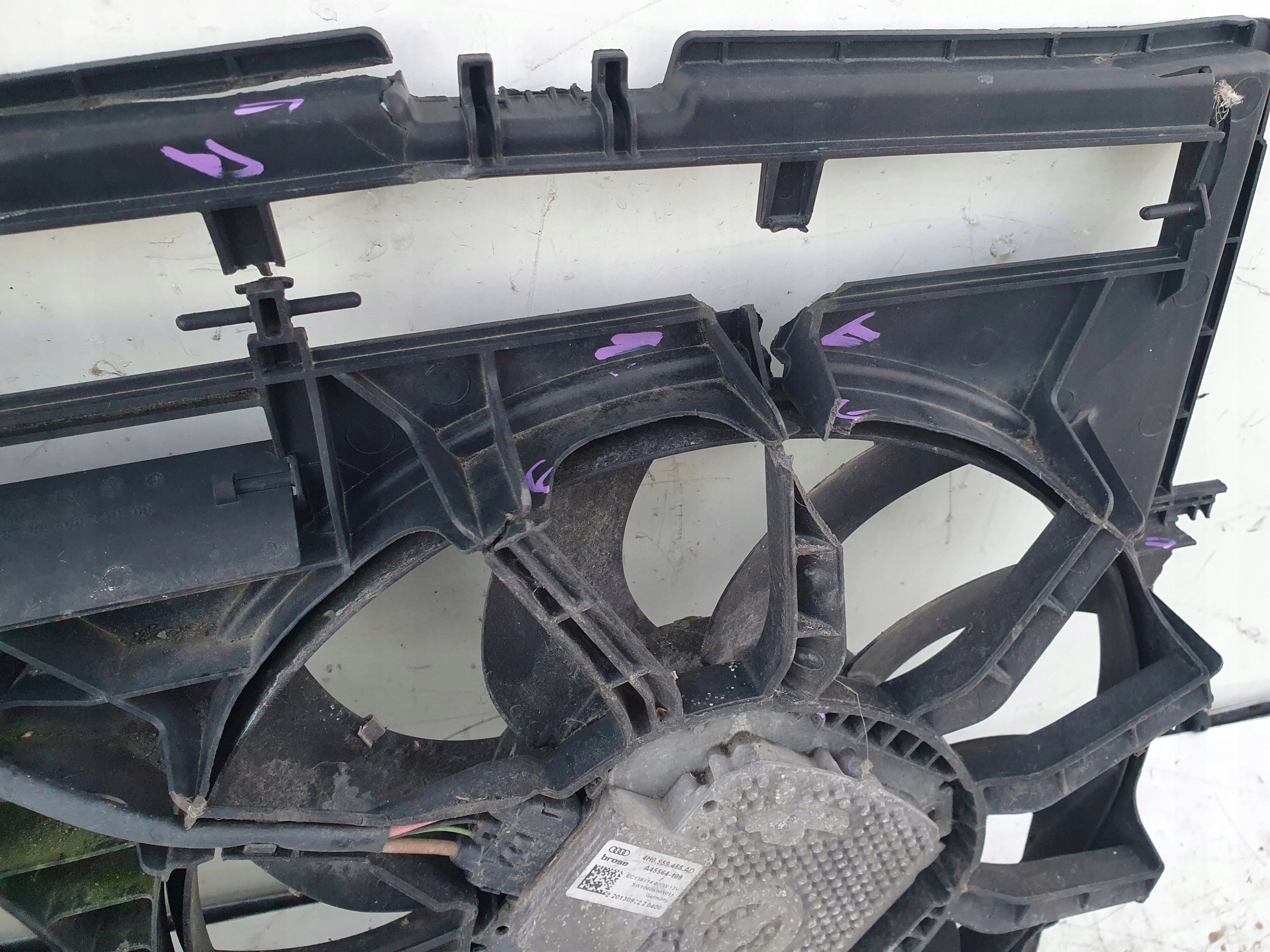 AUDI A7 VENTILATOR 3.0 TDI 4H0121003N