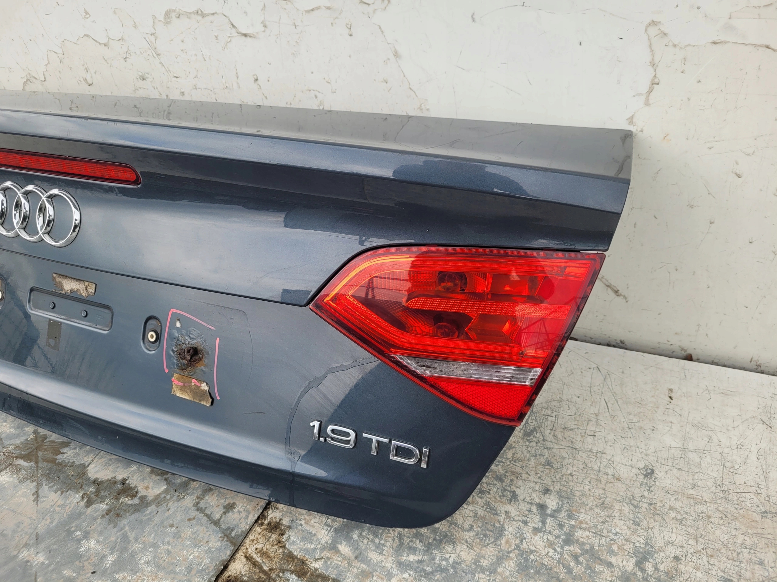 AUDI A3 8P CABRIO ZADNÁ KAPOTA