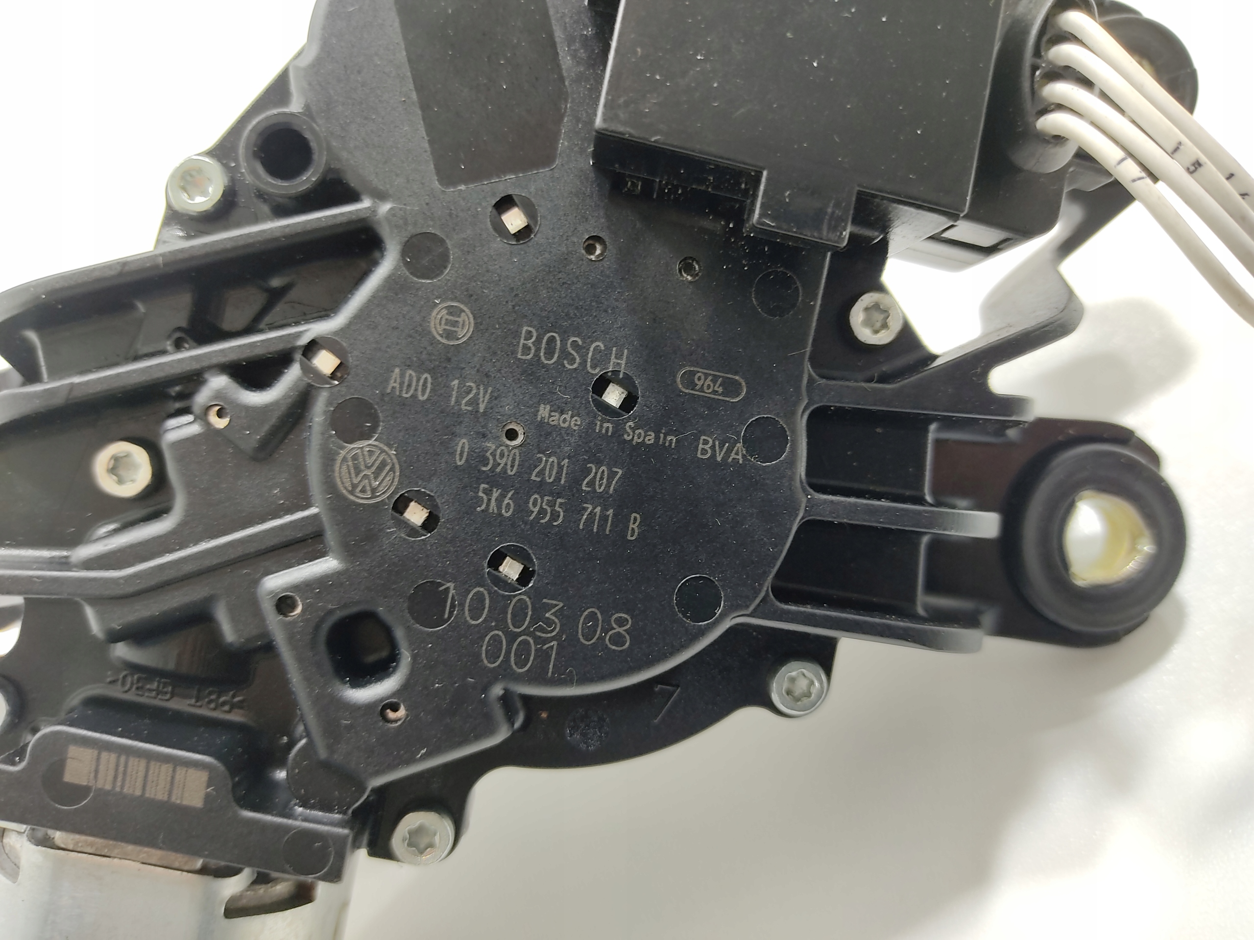 ZADNY MOTORCEK STIERACOV VOLKSWAGEN POLO V 6C 6R 5K6955711B 2009-16