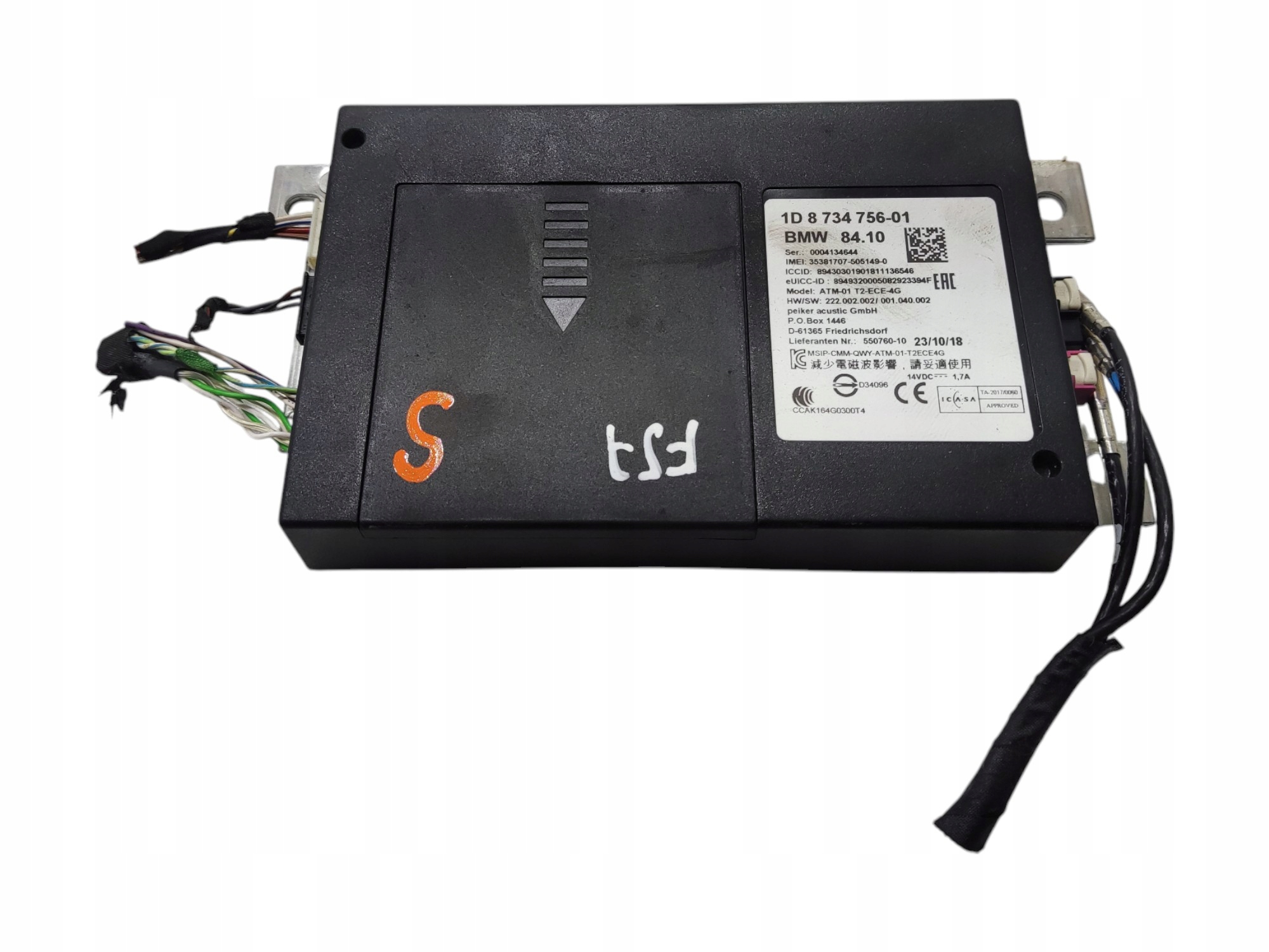 MODUL RIADIACA JEDNOTKA TELEMATIK MINI F55 F56 F57 2018-2021 8734756