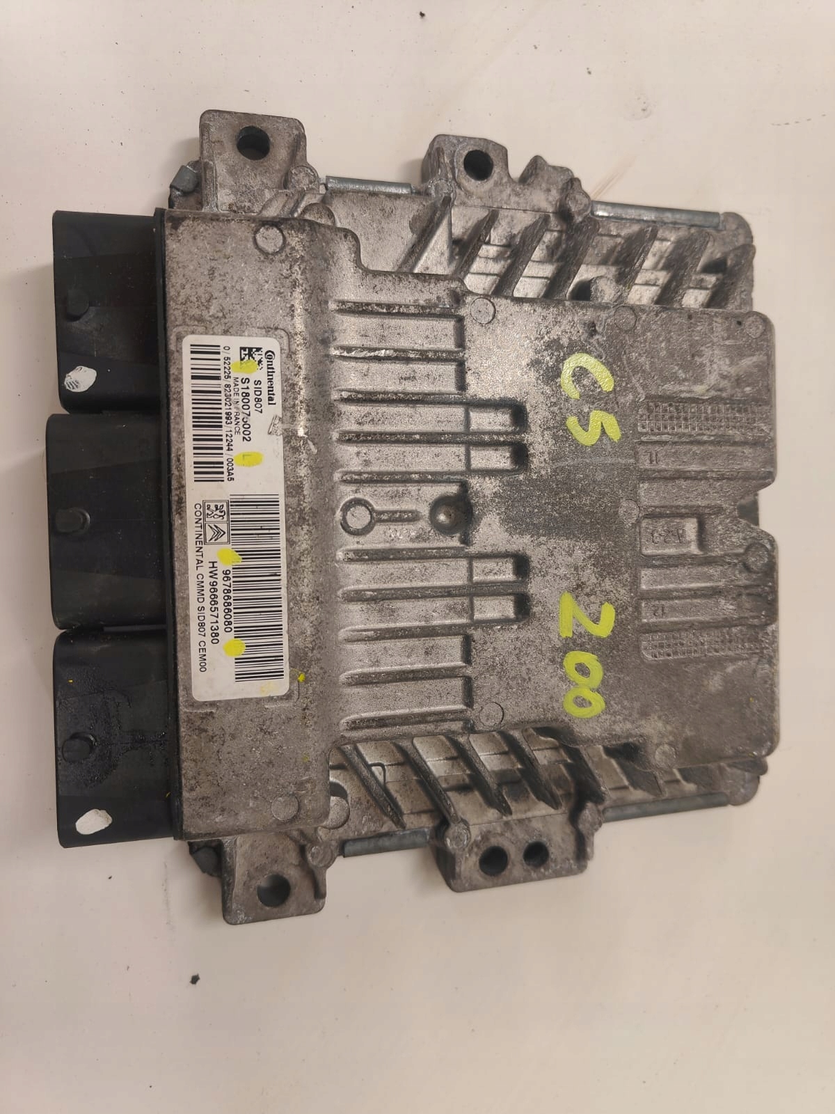 Citroen c5 9678686080 9666571380 S180075002L RIADIACA JEDNOTKA MOTORA