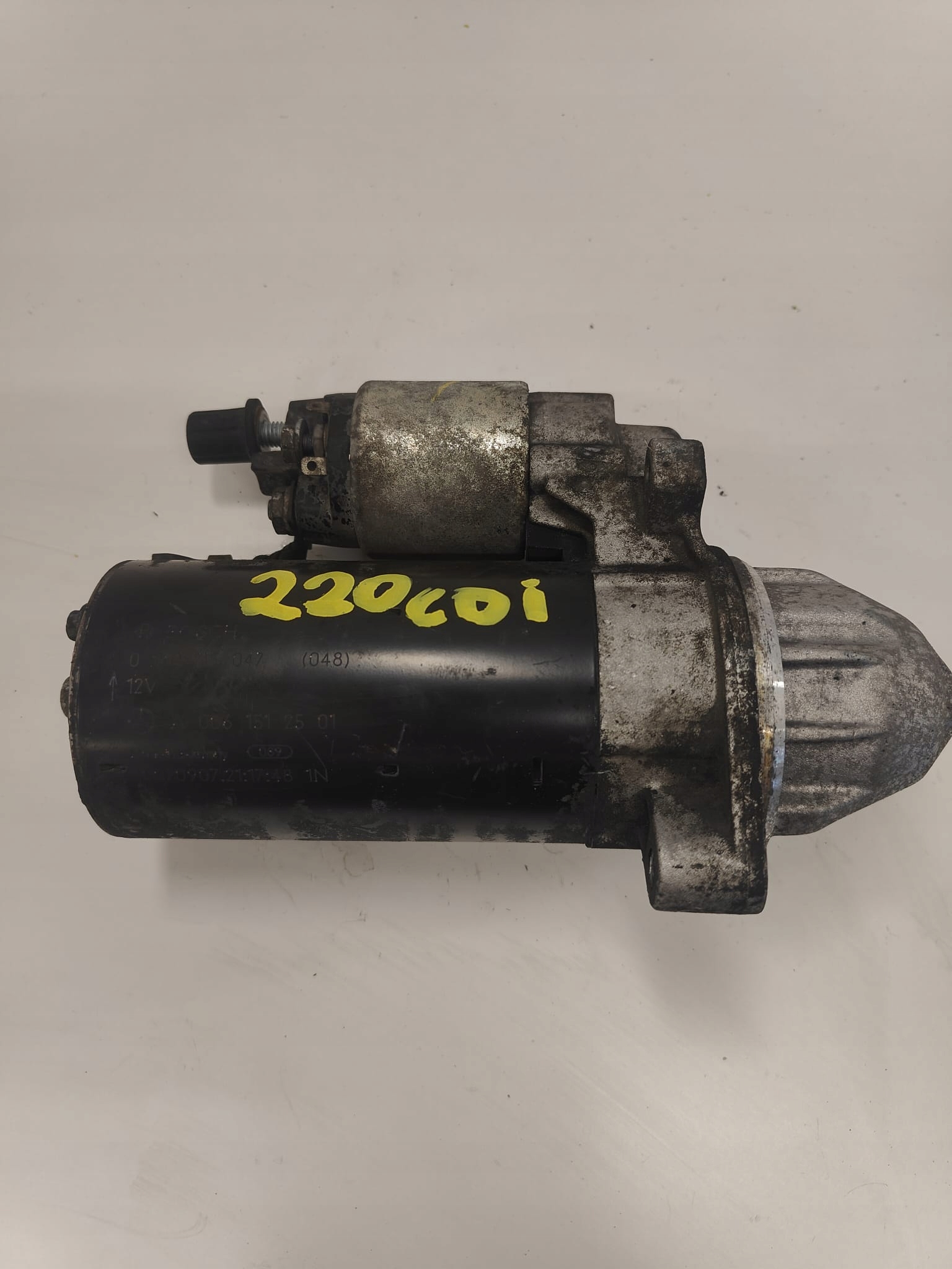 MERCEDES 2.2 cdi w204 A0061512501 STARTER