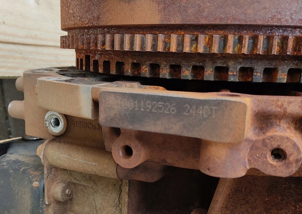 MOTOR LAND ROVER DEFENDER 2.4 TDCI 244DT 244 DT DT244 118.254 KM