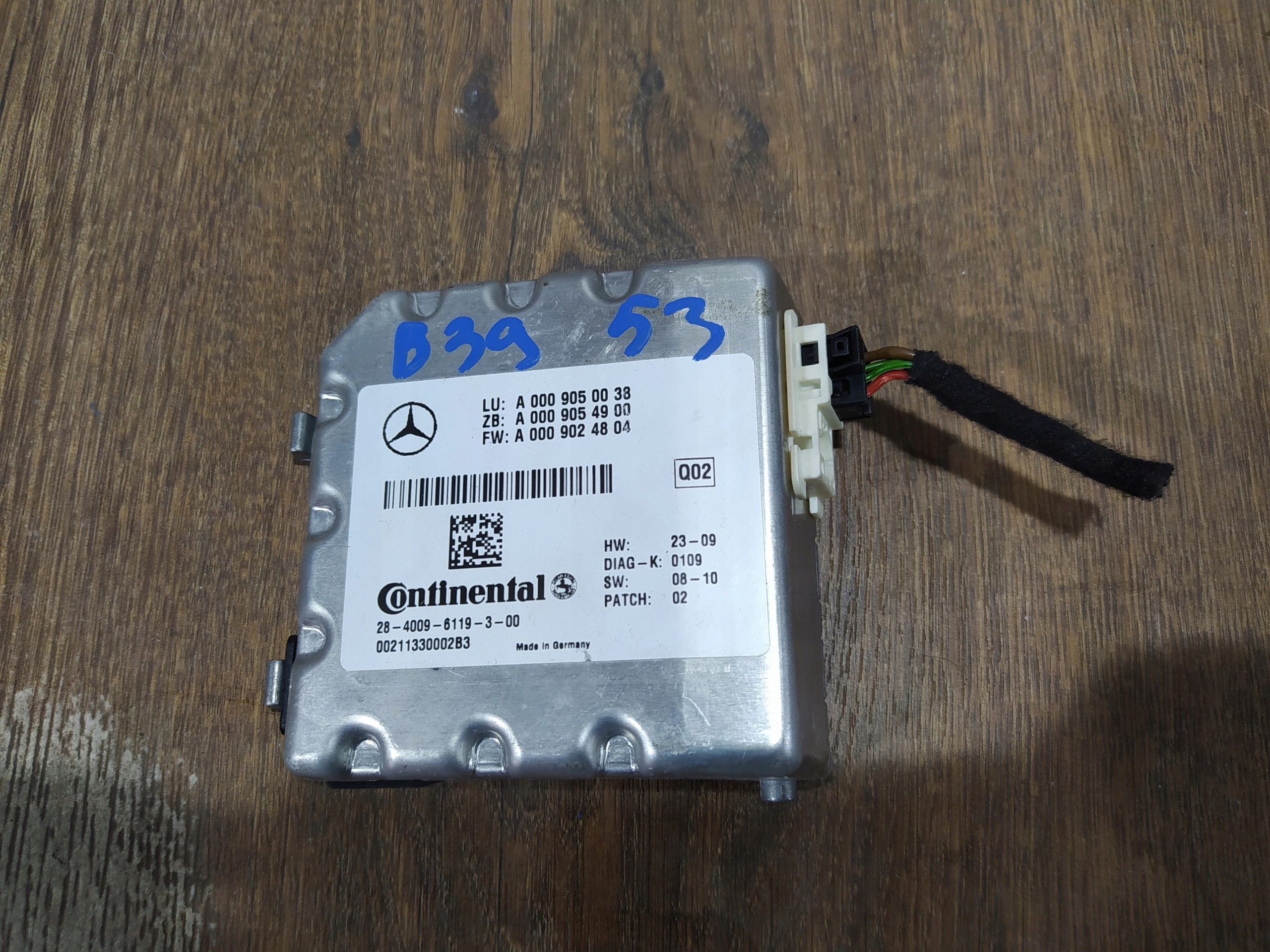 MERCEDES W 212 KAMERA A0009050038