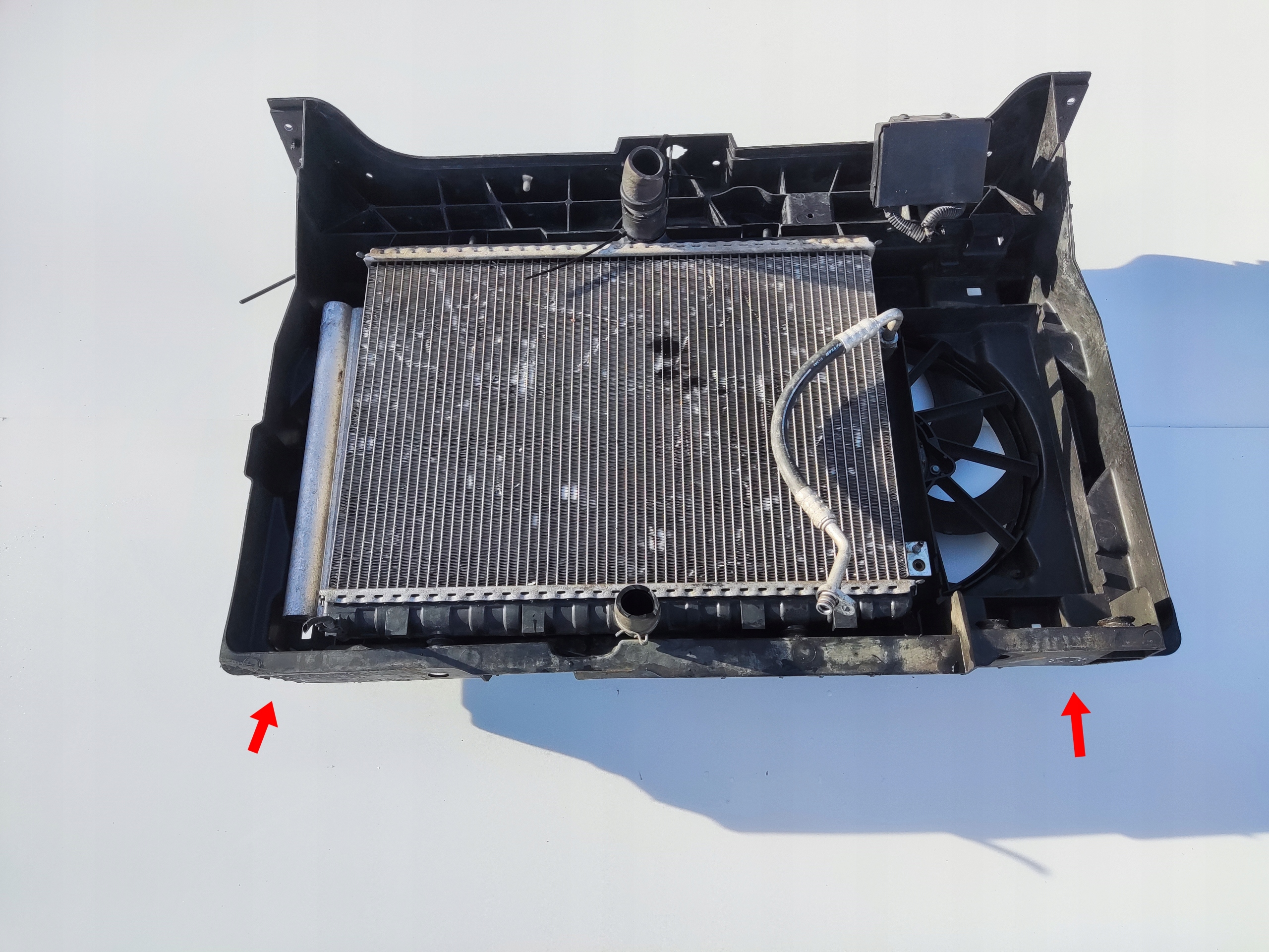 PREDNE CELO SAHARA CHLADICE VENTILATOR JUMPY EXPERT SCUDO II HDI 07-13