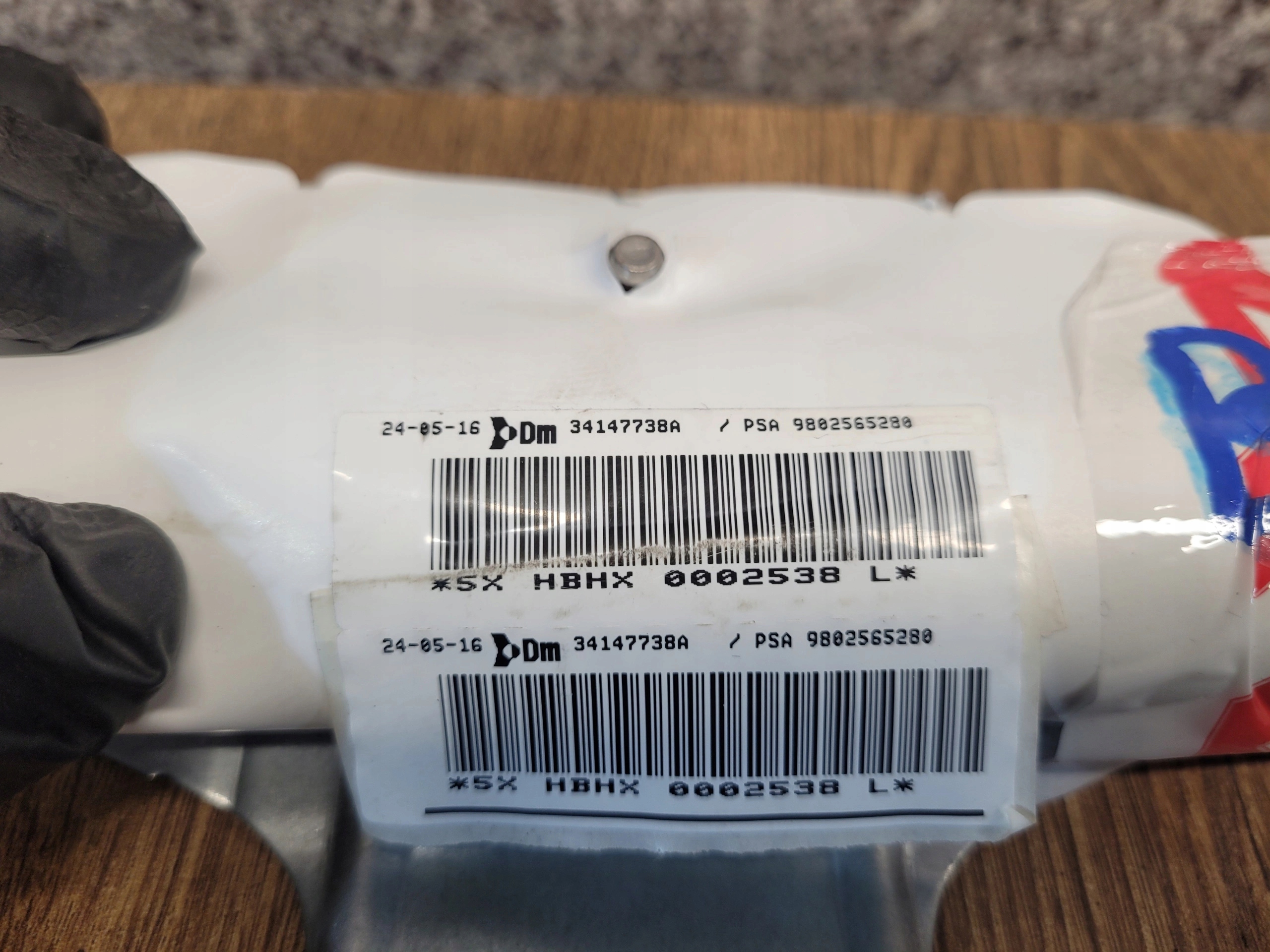 CITROEN DS5 PRAVY STROPNY AIRBAG 9802565280