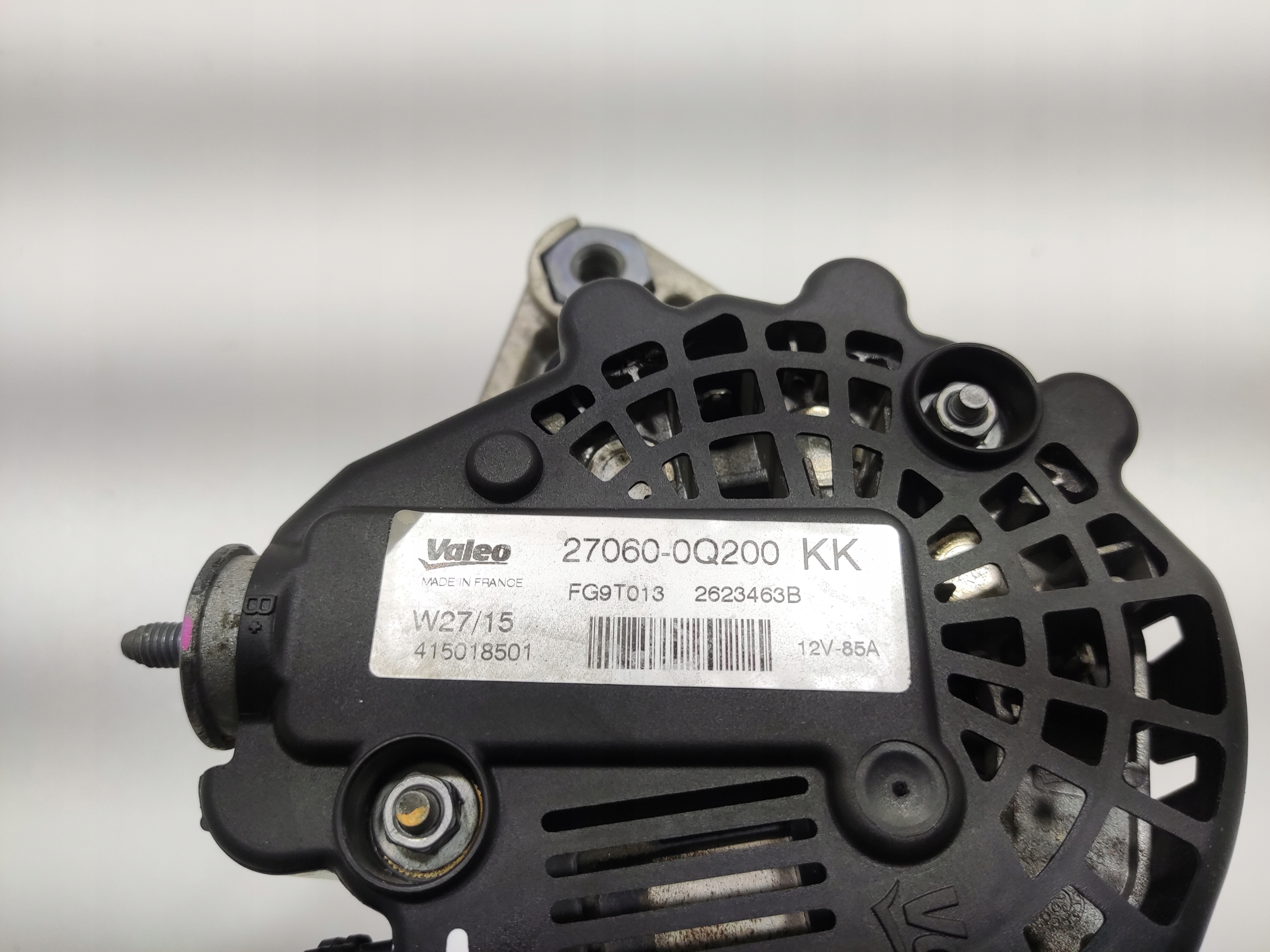 ALTERNÁTOR TOYOTA YARIS III 1.0 VVTI 2014-2017 LIFT 27060-0Q200