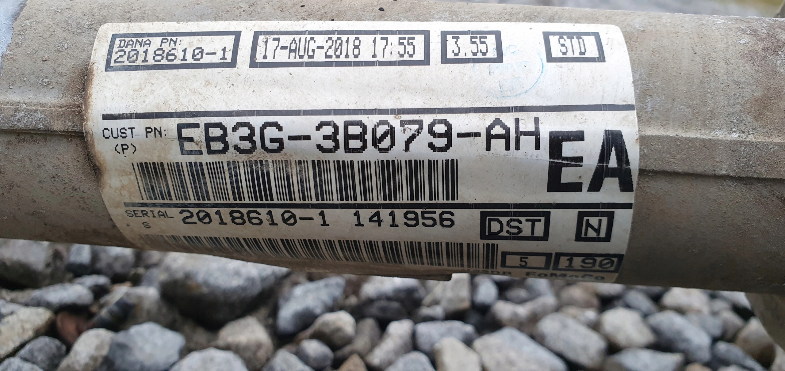 FORD RANGER III 3 015- PREDNÝ DIFERENCIAL EB3G-3B079-AH