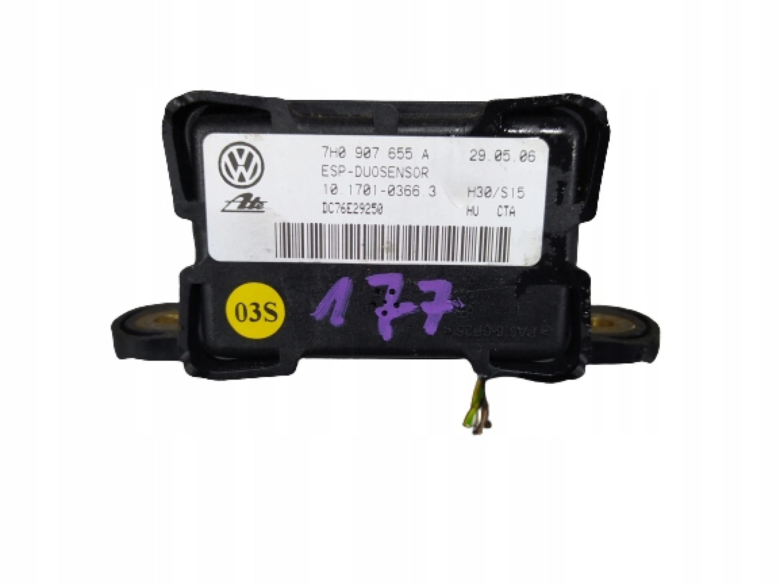 VW MODUL SENZOR ESP 7H0907655A