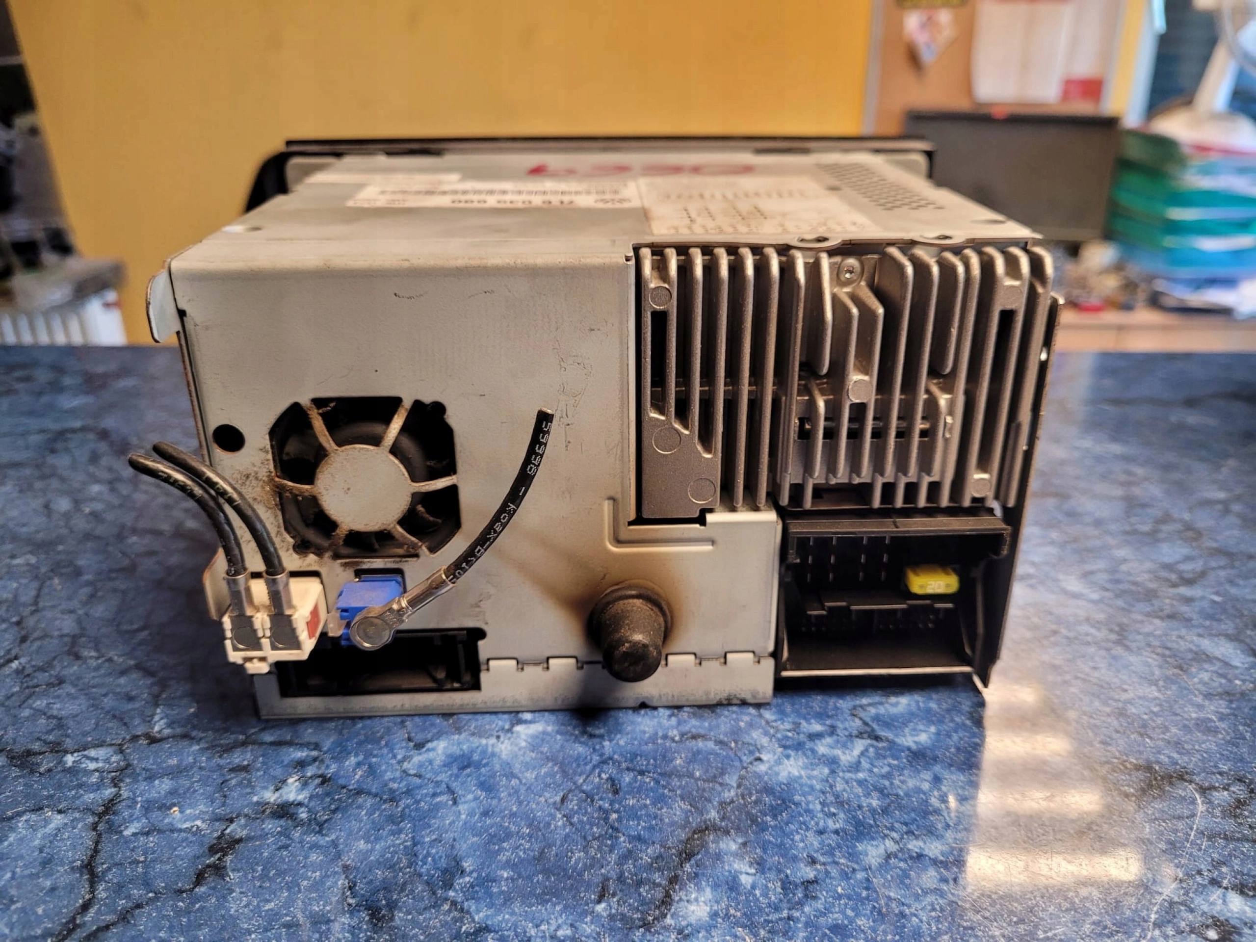 VW TOUAREG I T5 RADIO NAVIGACIA 7L6035680
