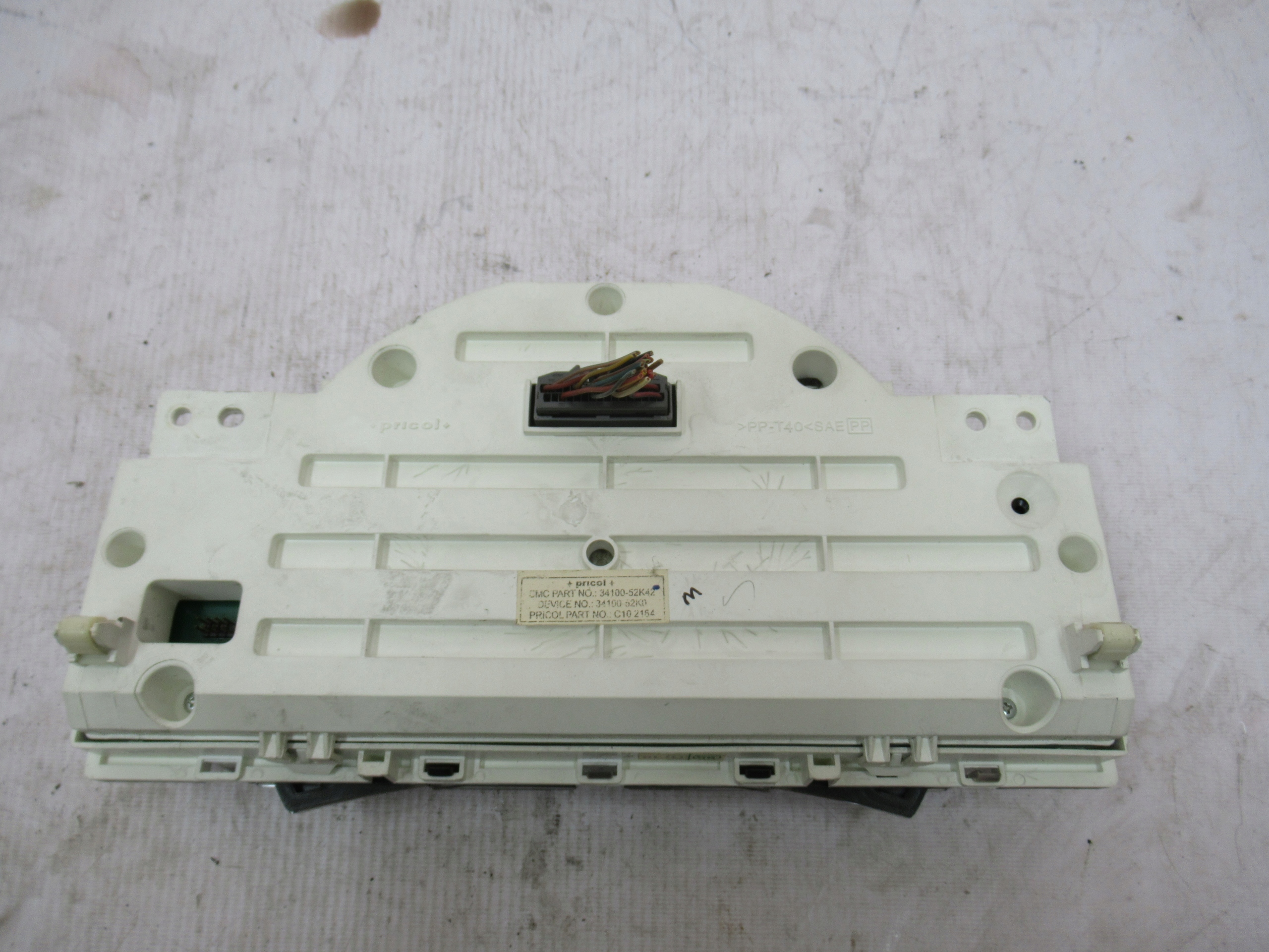 TACHOMETER BUDIKY 34100-52K42 OPEL AGILA B 1.0