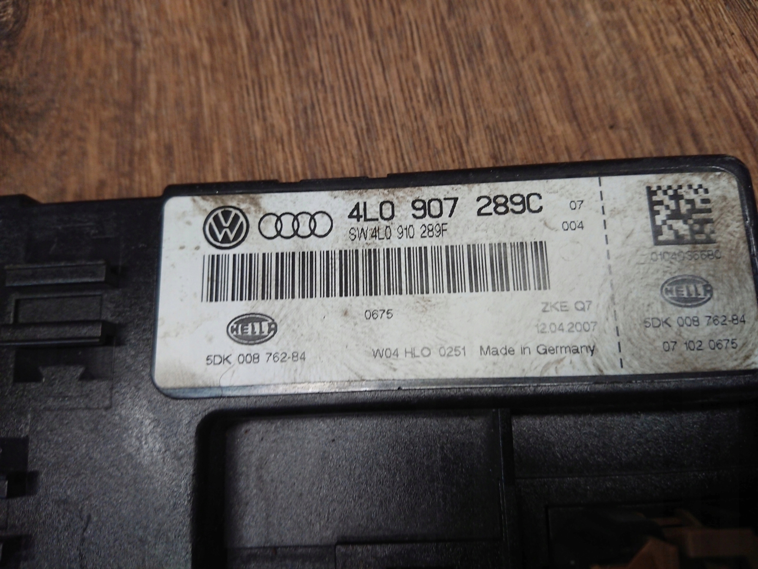 AUDI Q7 MODUL KOMFORTU 4L0907289C