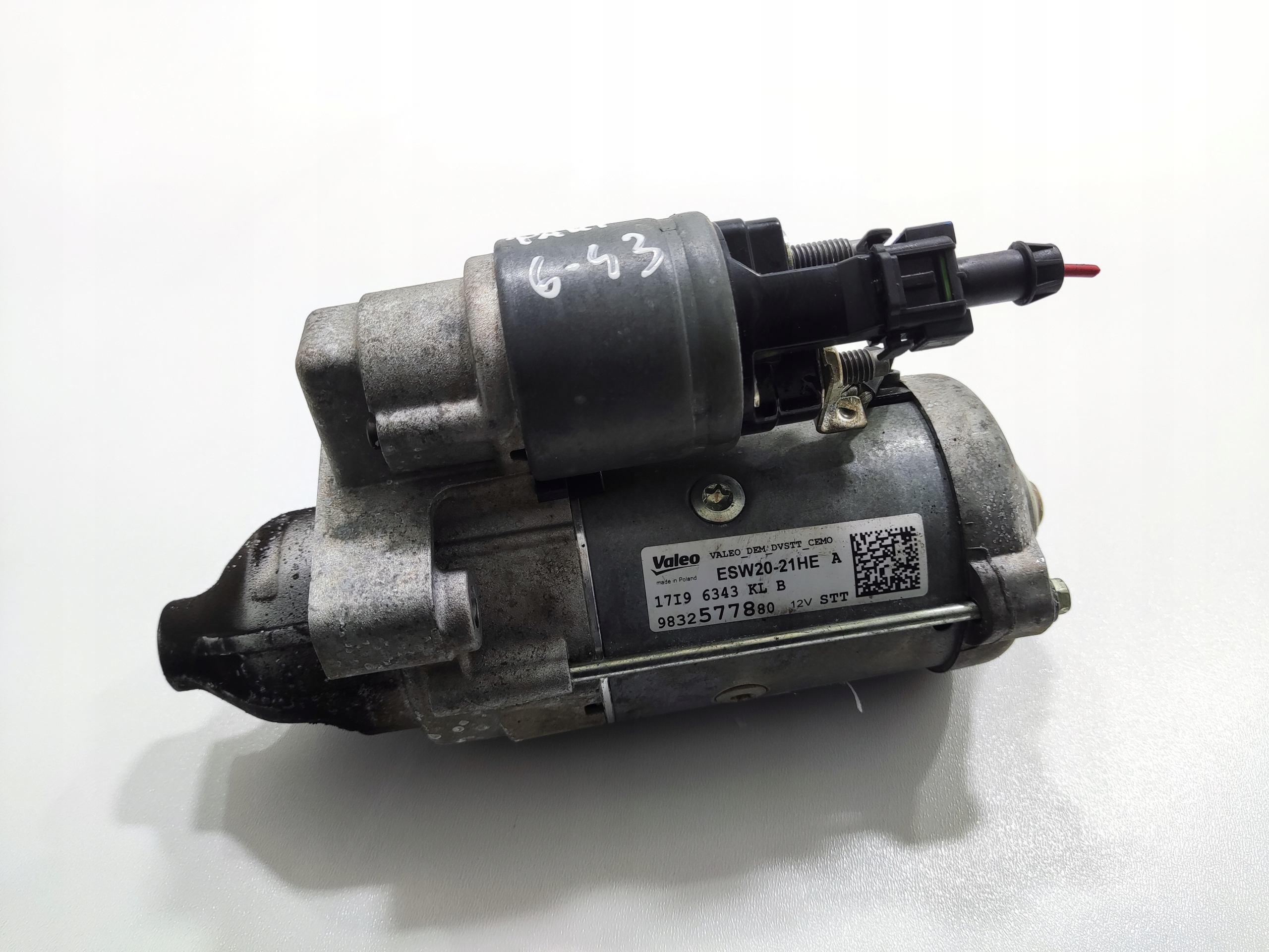 STARTER PARTNER BERLINGO IV 1.5 HDI 9832577880 2019-2024