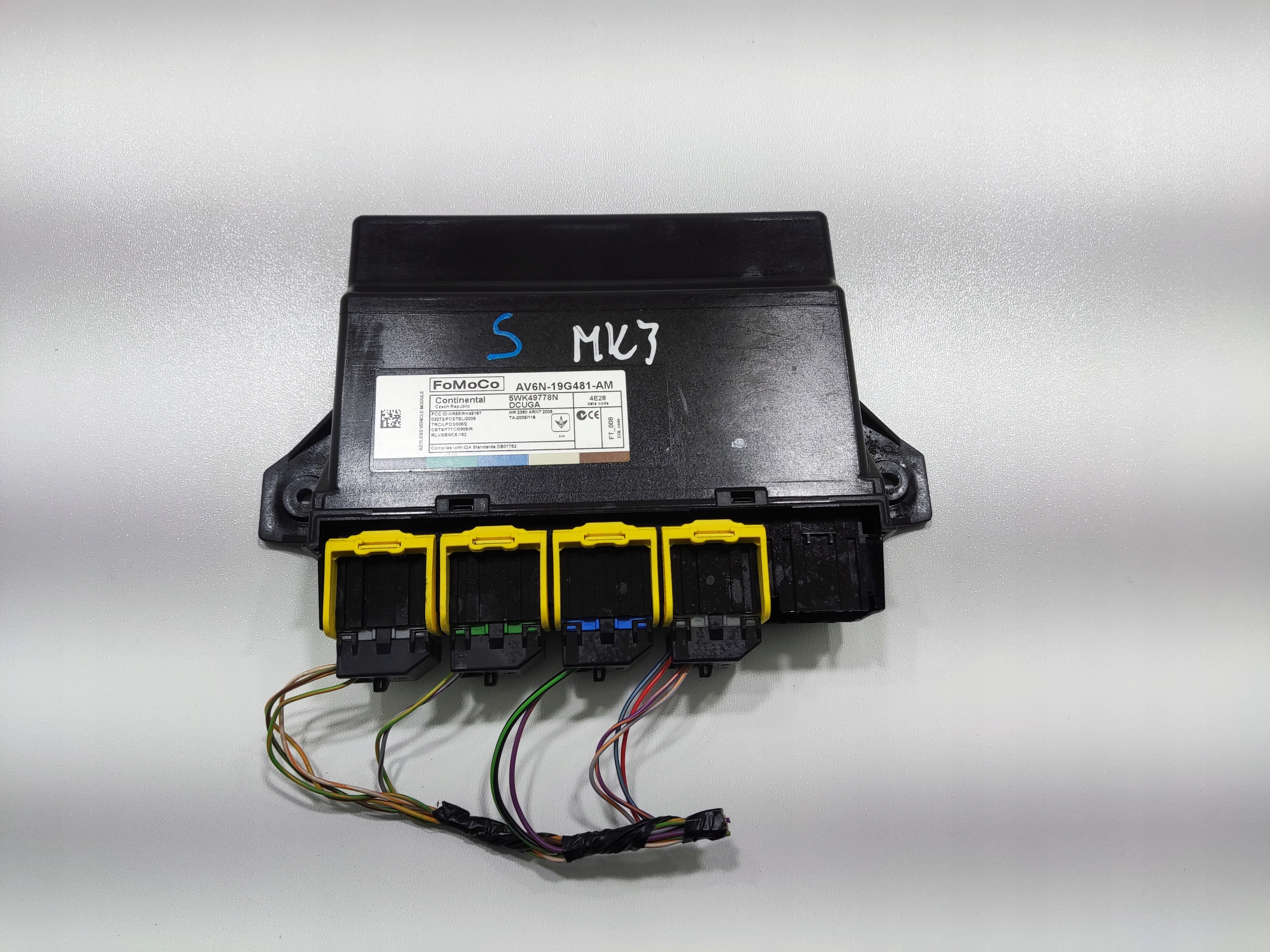 MODUL RIADIACA JEDNOTKA KOMFORTU FORD FOCUS MK3 III AV6N-19G481-AM 2010-2014