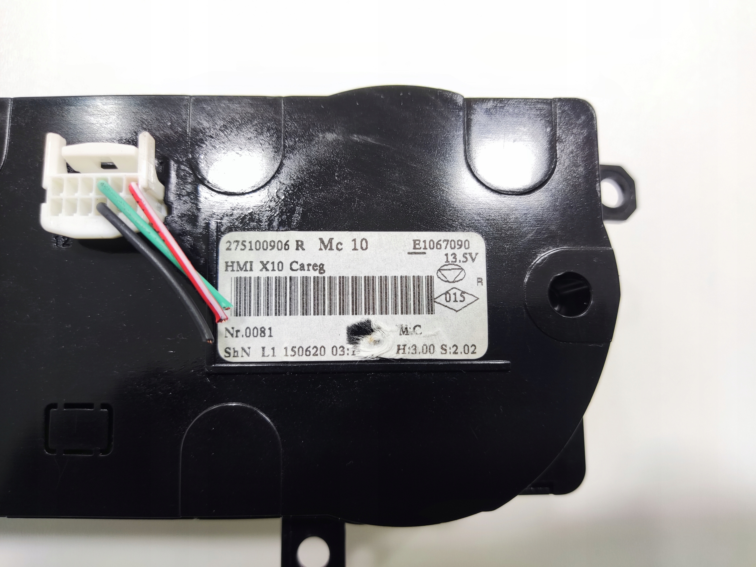 OVLADANIE KURENIA RENAULT ZOE I 275100906R 2013-2019 EUROPA