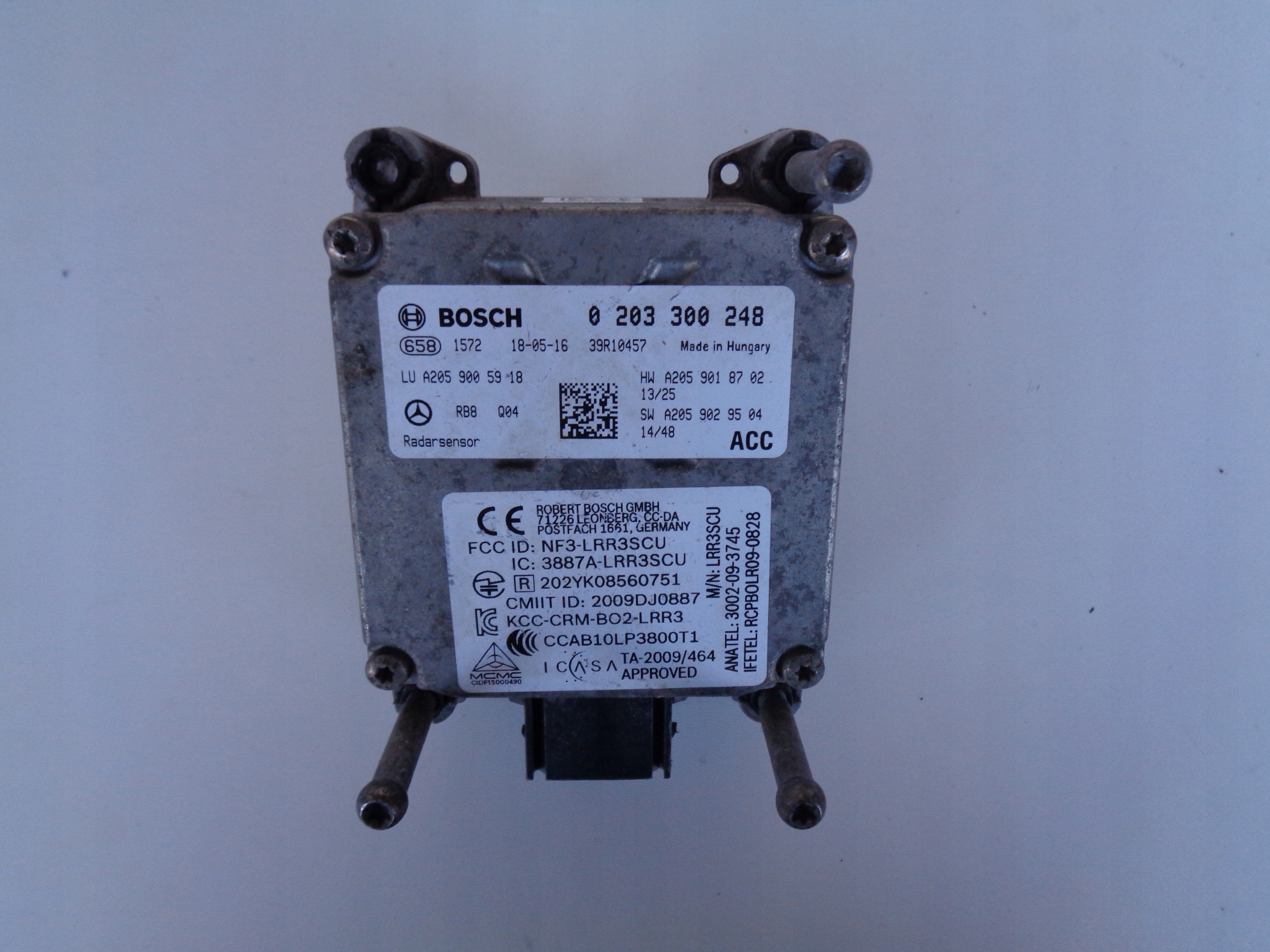 RADAR DISTRONIC ACC MERCEDES C-KLASA W205