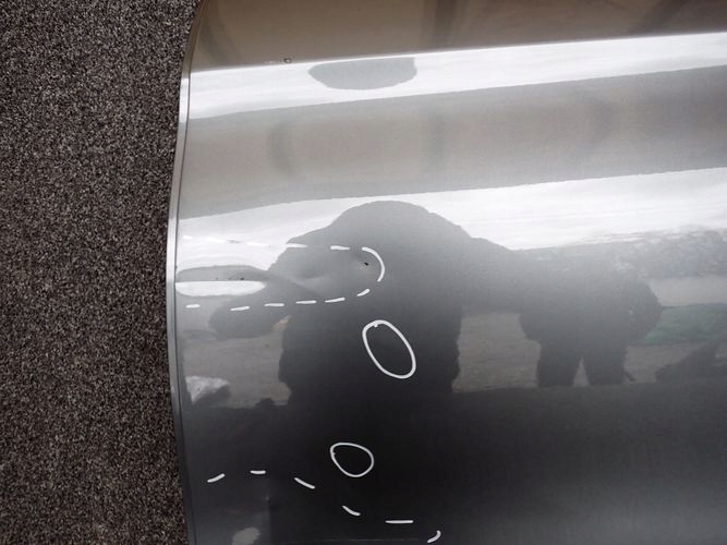 MERCEDES W253 253 GLC LAVE ZADNE DVERE