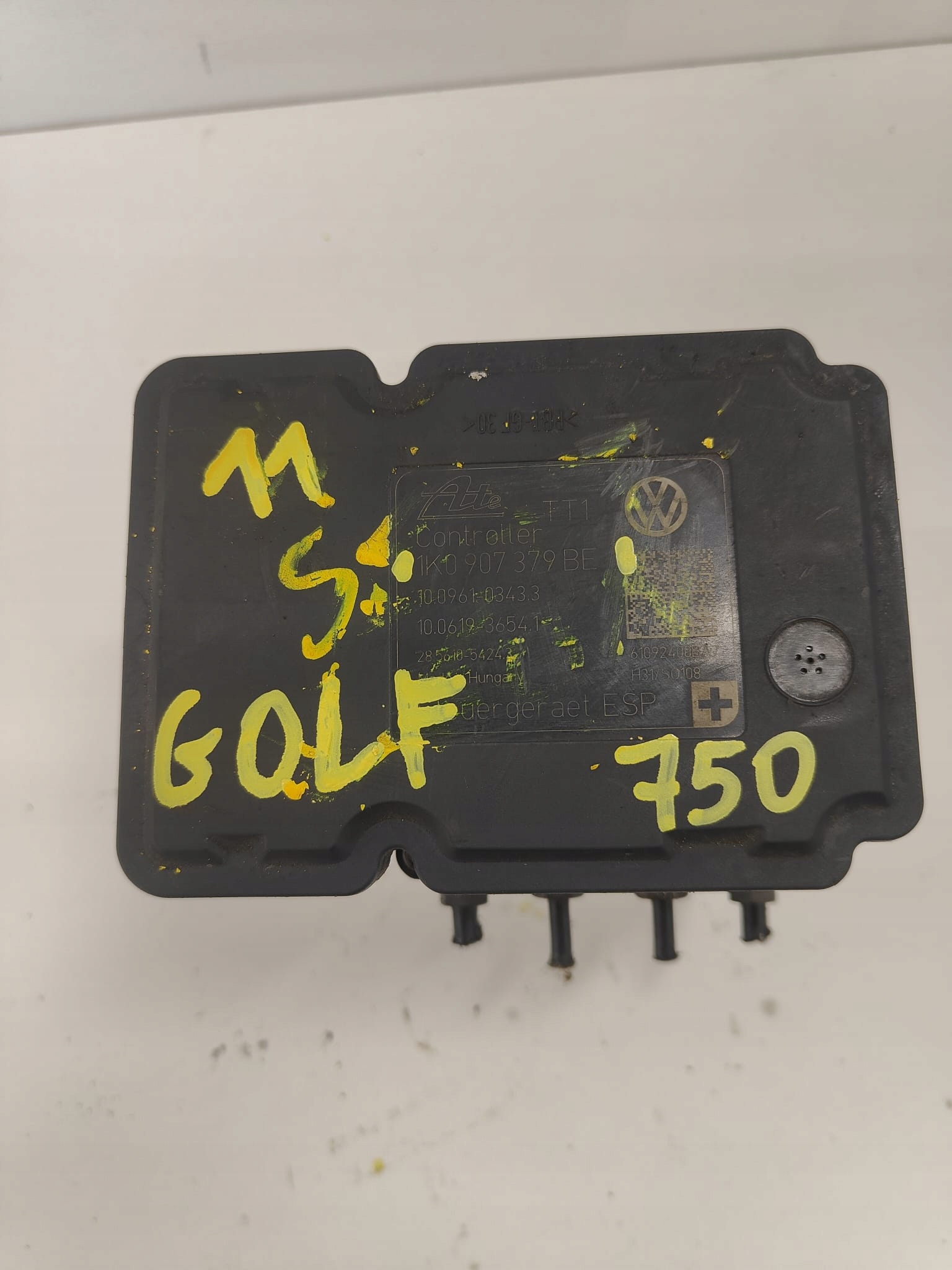 Volkswagen golf 1K0907379BE 1K0614517CP RIADIACA JEDNOTKA KOCKA ABS