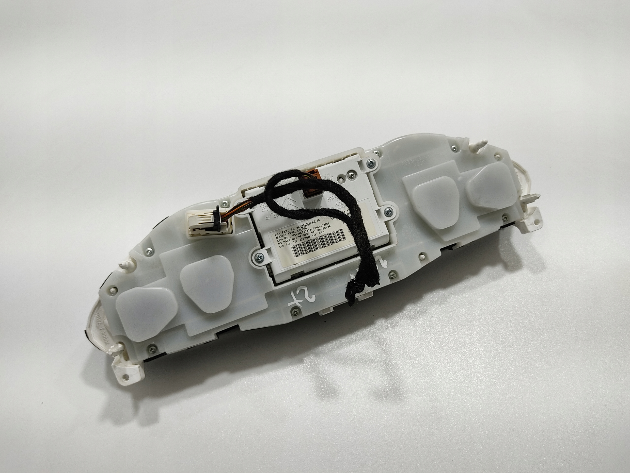TACHOMETER BUDIKY PEUGEOT 2008 I 1.6 E-HDI 9805341480 9805396580 2013-2019 EUROPA