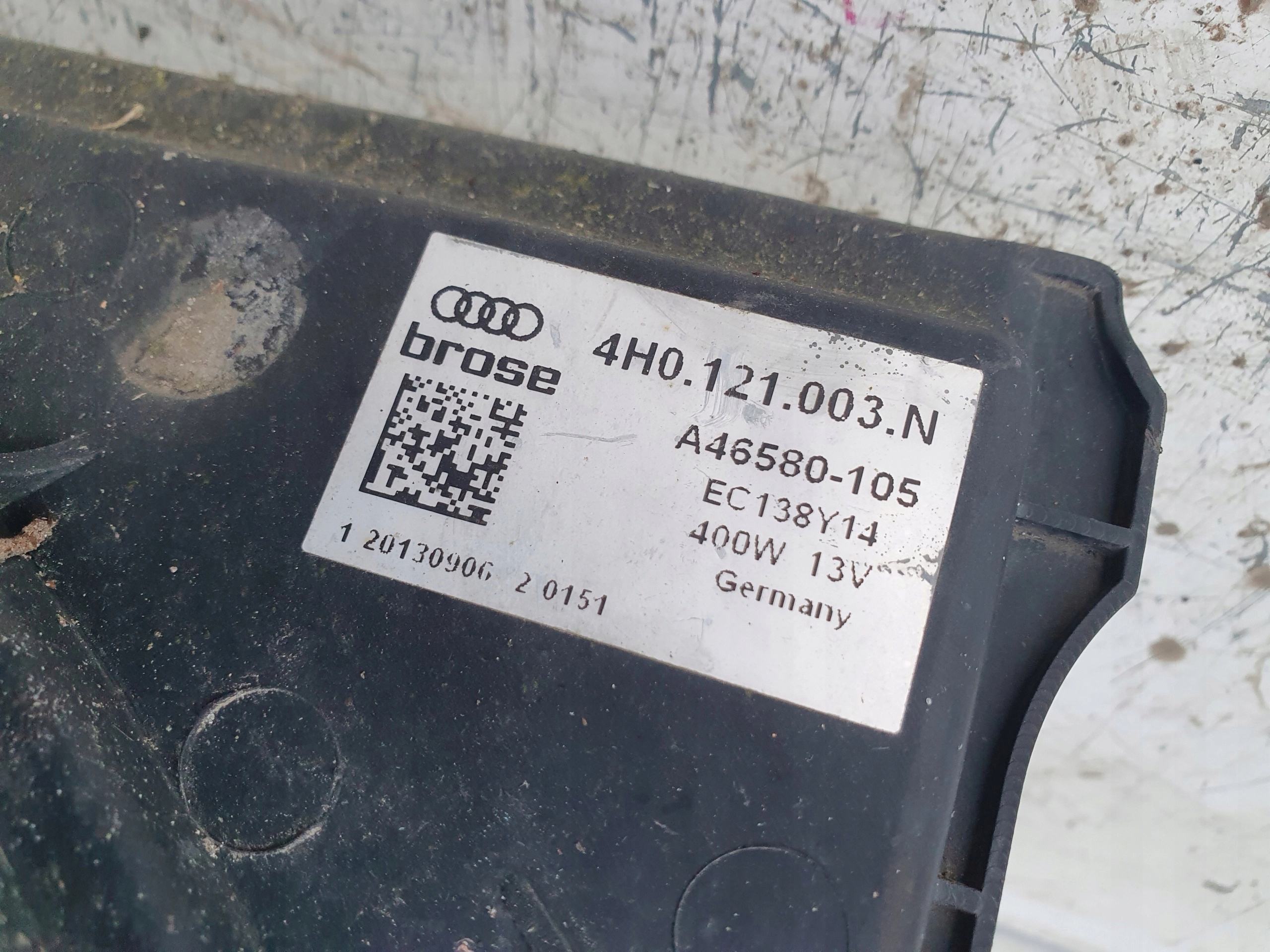 AUDI A7 VENTILATOR 3.0 TDI 4H0121003N