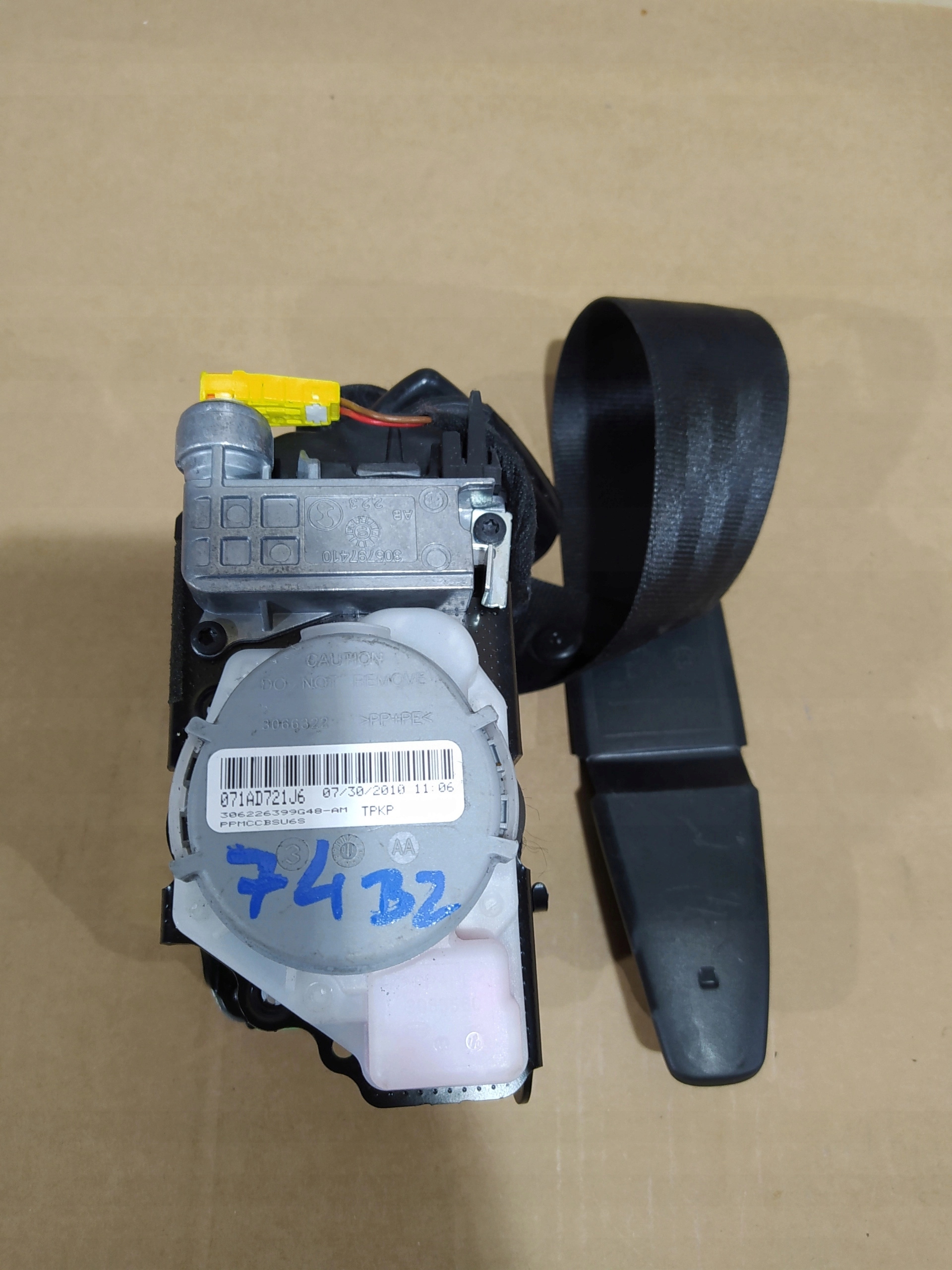 AUDI A4 B8 AIRBAGY BEZPECNOSTNE PASY SENZOR