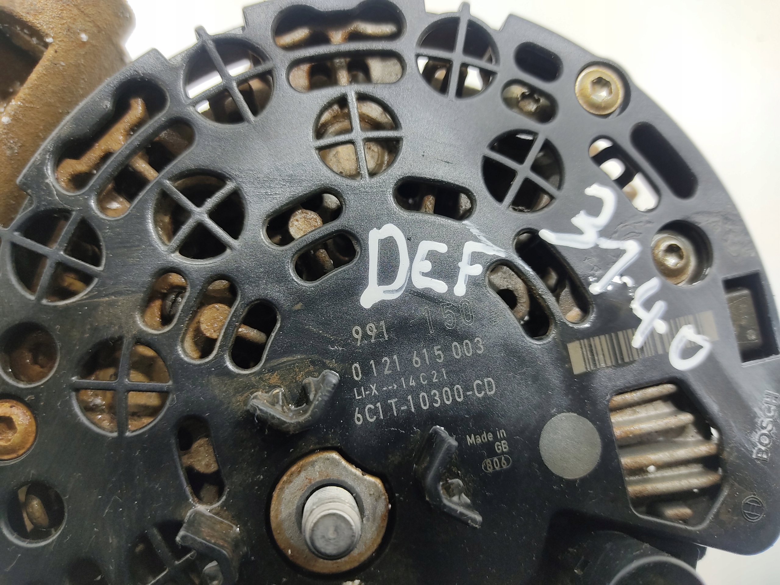 ALTERNÁTOR LAND ROVER DEFENDER 2.4 TDCI 6C1T-10300-CD 0121615003 2007-2014