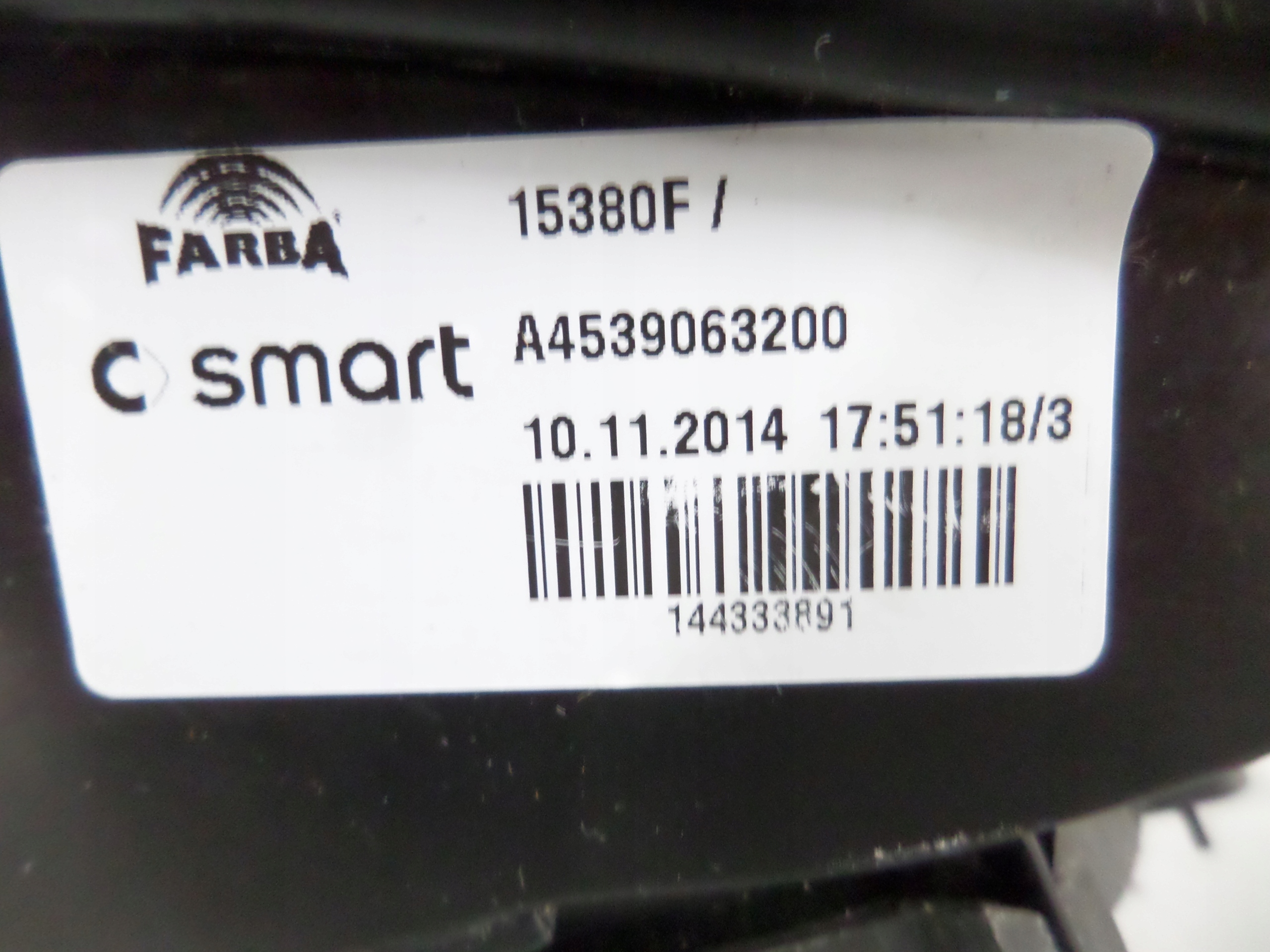 PRAVE ZADNE SVETLO SMART FORTWO FORFOUR 14- W453