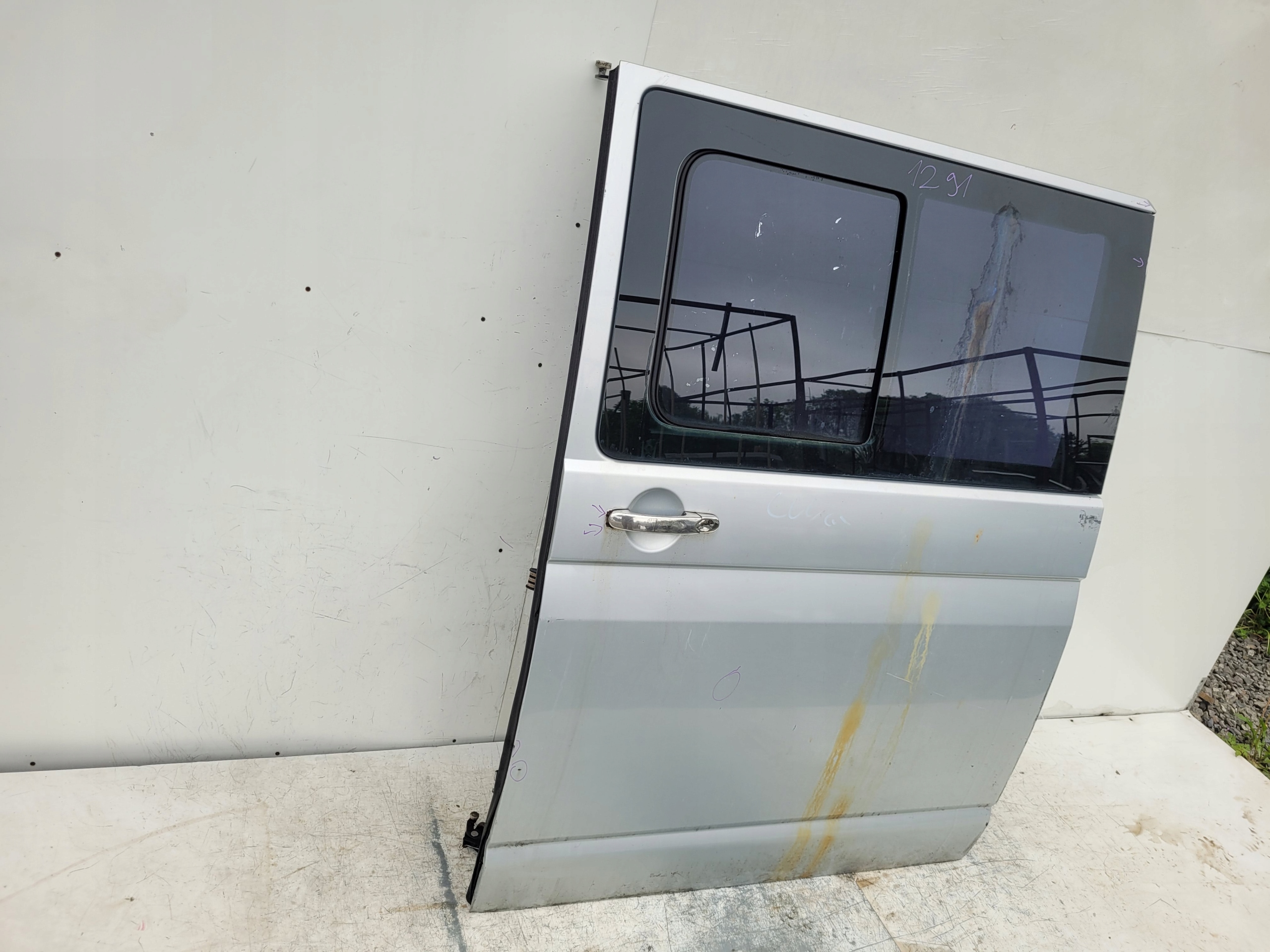 VW TRANSPORTER T5 LAVE ZADNE DVERE POSUVNE