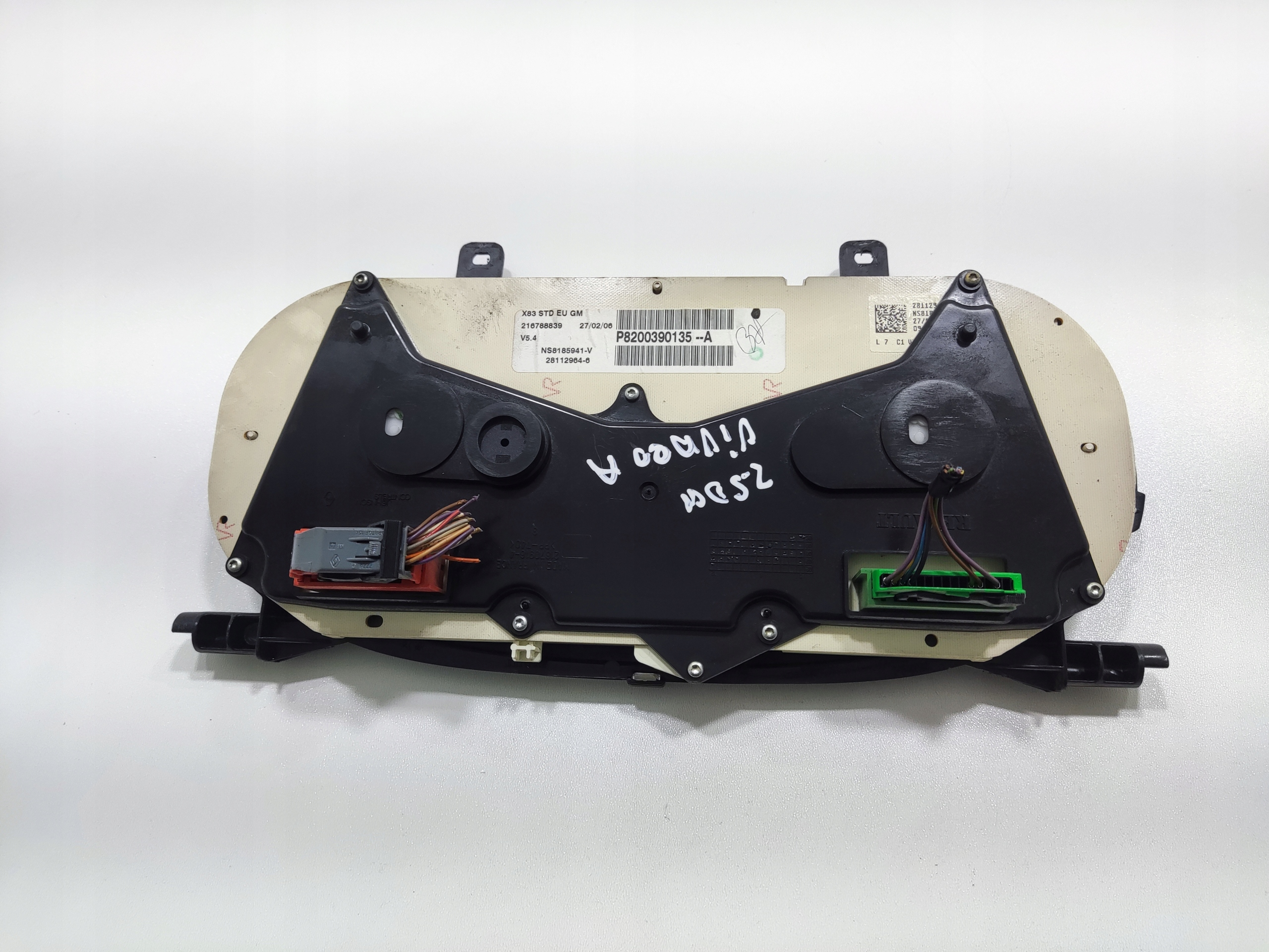 TACHOMETER BUDIKY RENAULT TRAFIC II VIVARO A 2.5 DCI P8200390135-A P8200390135 01-06
