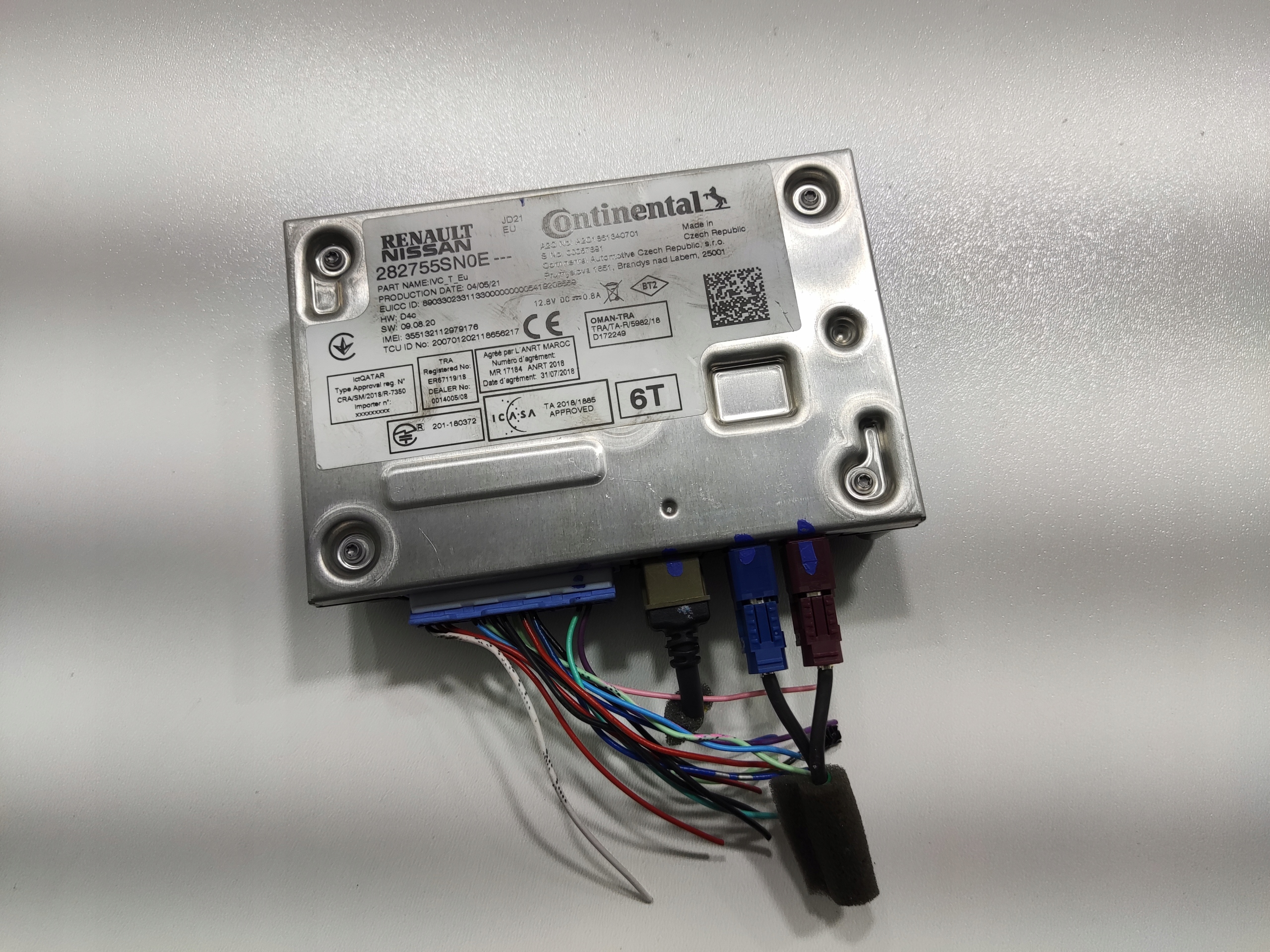 MODUL RIADIACA JEDNOTKA KOMFORTU NISSAN NAVARA IV D23 NP300 282755SN0E 2015-2022