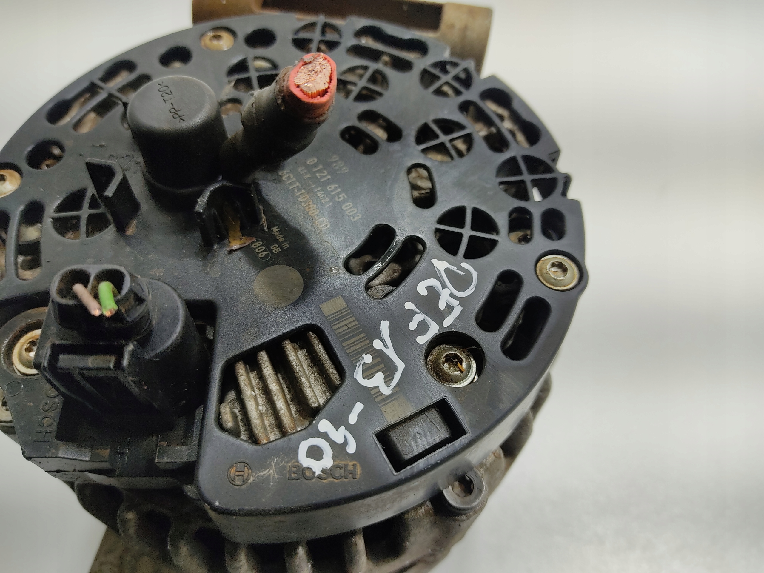 ALTERNÁTOR LAND ROVER DEFENDER 2.4 TDCI 6C1T-10300-CD 0121615003 2007-2014