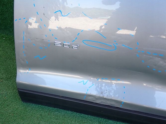 BMW X3 F25 LAVE PREDNE DVERE