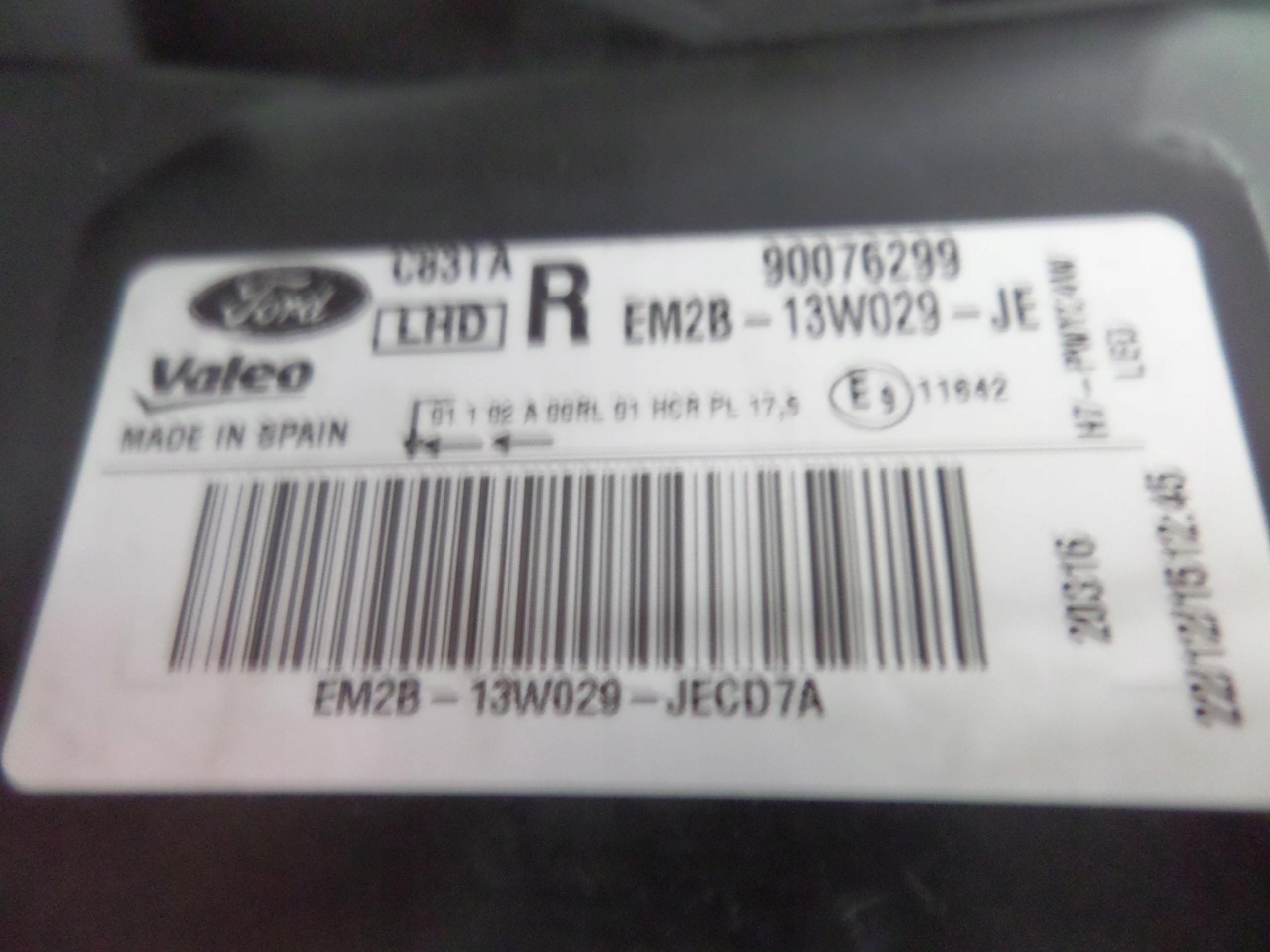 PRAVE PREDNE SVETLO FORD GALAXY MK4 15-