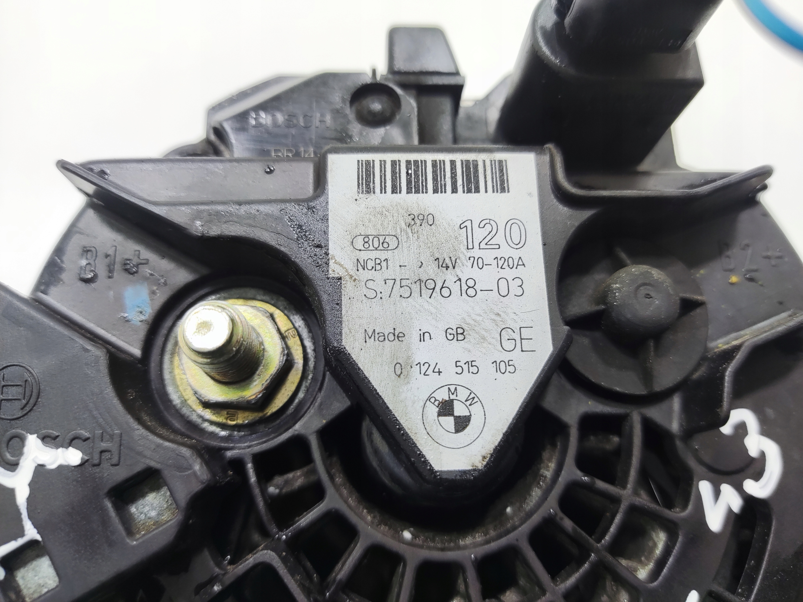 ALTERNÁTOR BMW Z4 E85 3.0 BENZIN 7519618 2002-2006