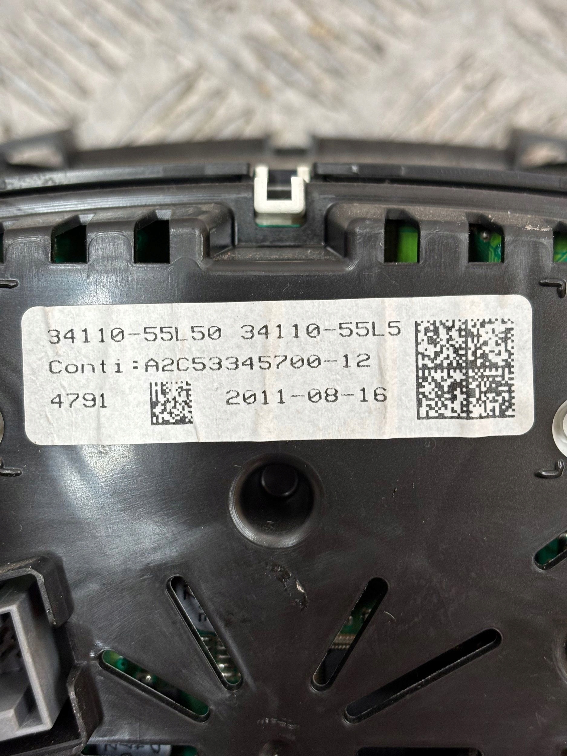 TACHOMETER BUDIKY FIAT SEDICI 2.0 JTD 34110-55L50