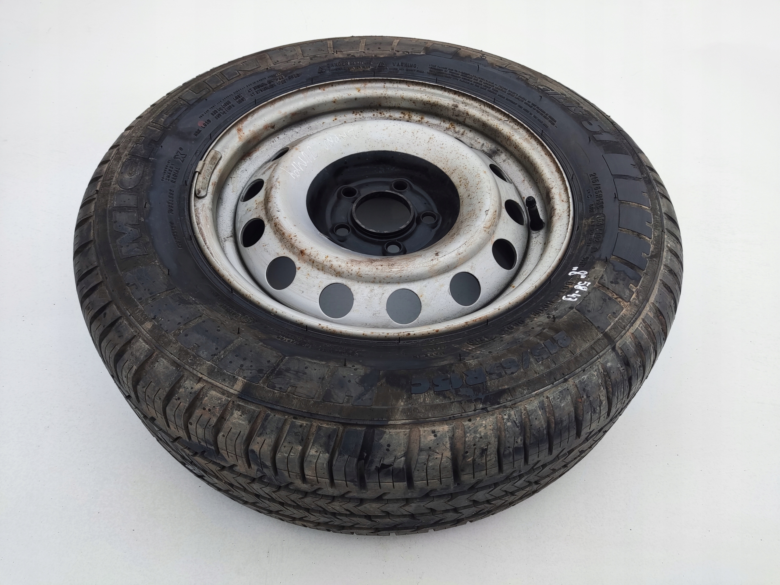 REZERVA DOJAZDOVKA 15 5X108 JUMPY EXPERT SCUDO II 215/65R15C 2007-2013