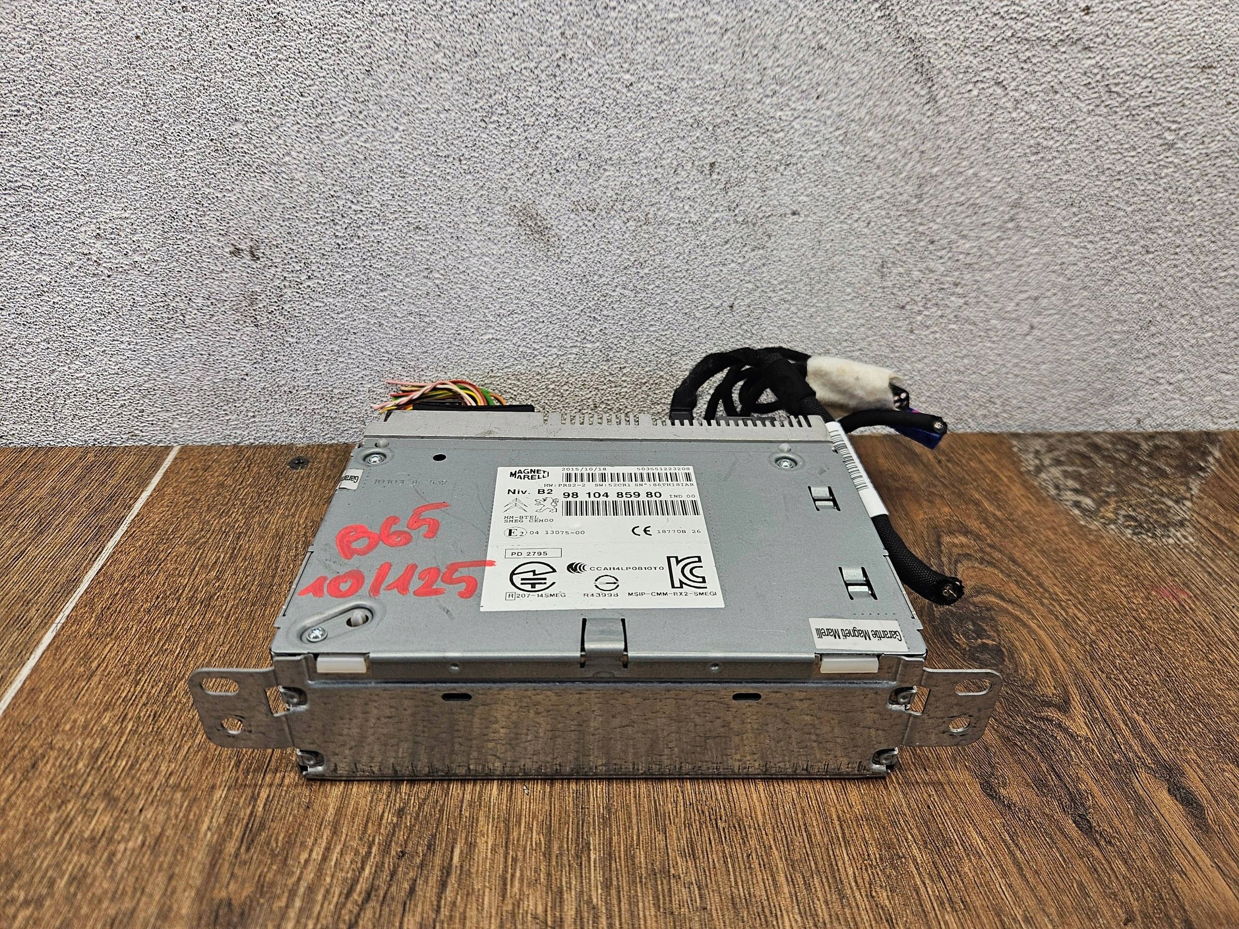 Citroen C4 Grand Picasso II 9810485980 RADIO