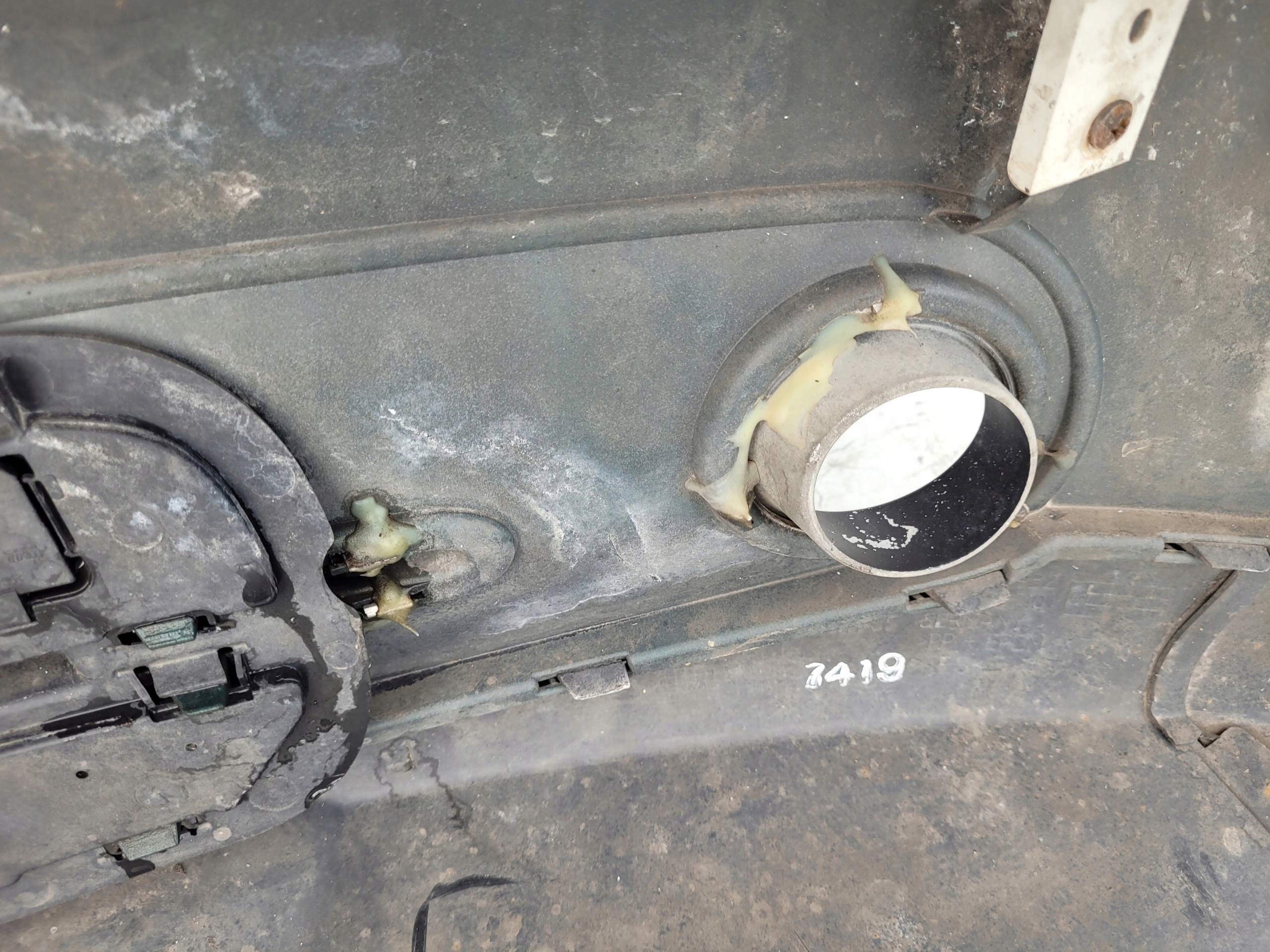 MINI ONE R50 R52 PREDNÝ NÁRAZNÍKA