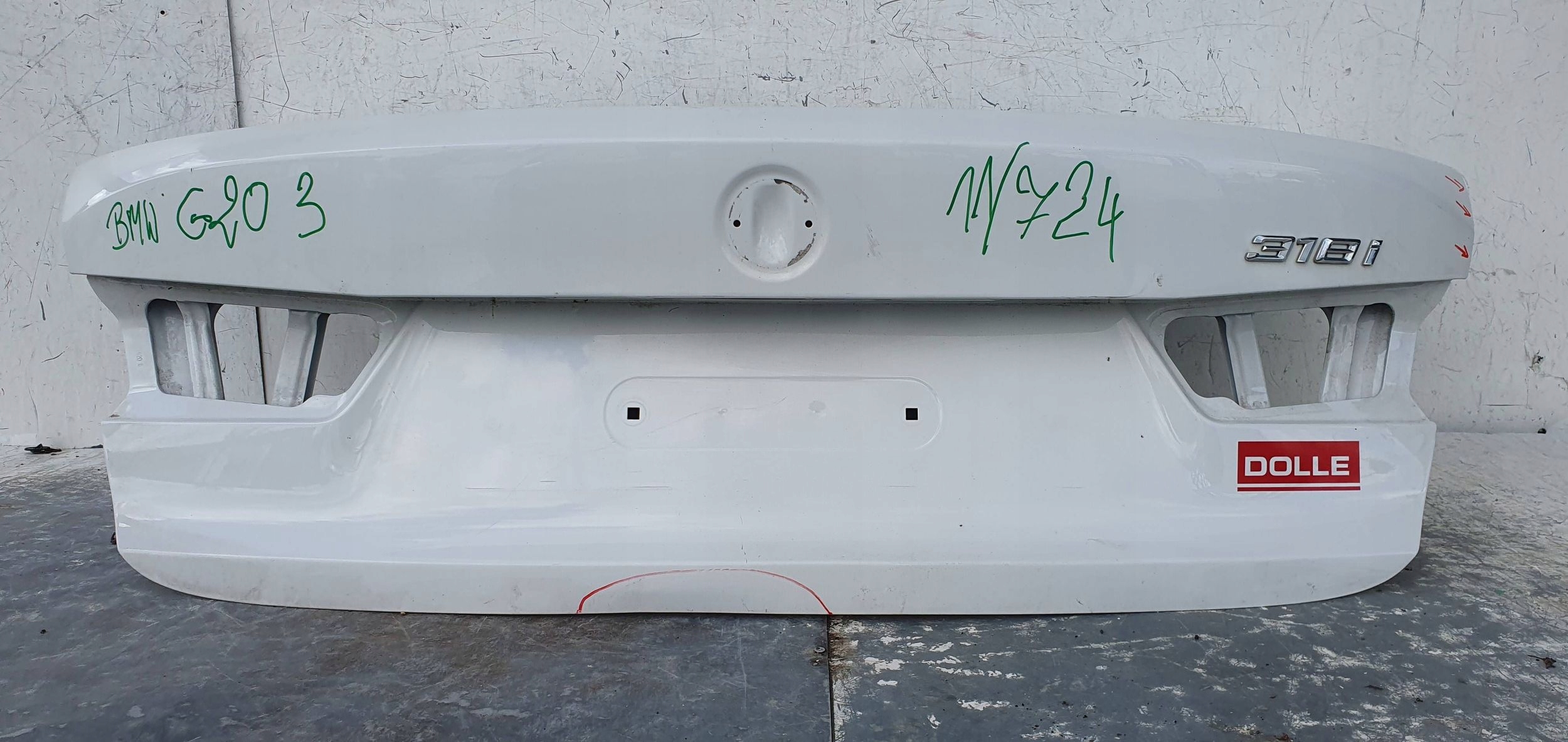 BMW 3 G20 ZADna ZADNÁ KAPOTA